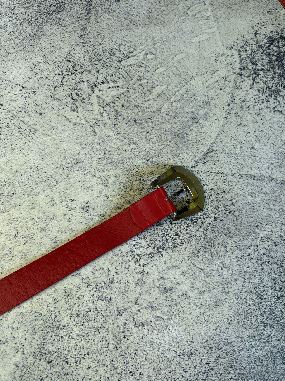 B.B. Simon Y2k 2000s BB Simon Type Red Rhinestone Crystal Belt Size ONE SIZE - 13 Thumbnail