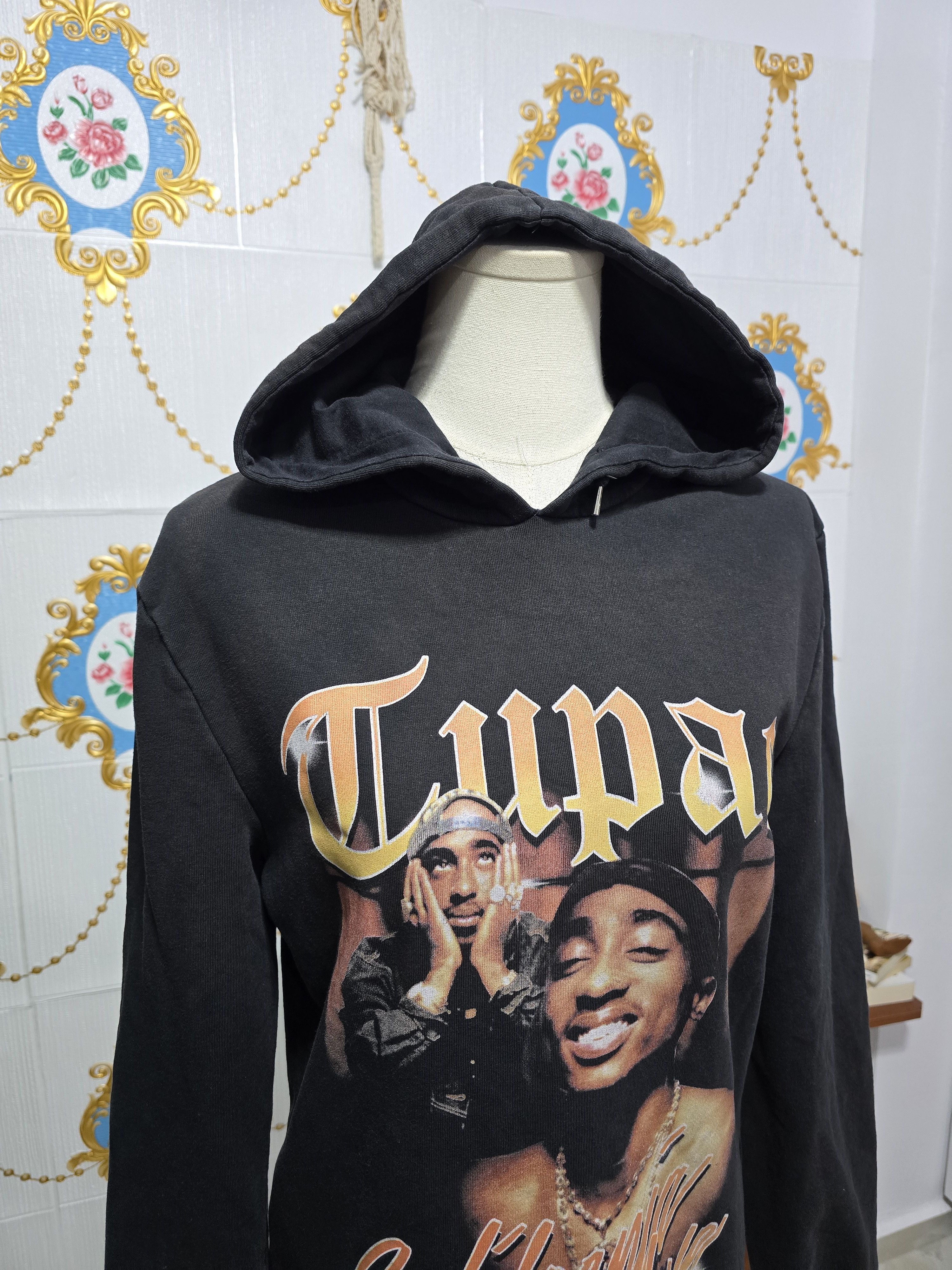 Band Tees × Vintage 2PAC TUPAC hoodie VINTAGE Small for Man Size US S / EU 44-46 / 1 - 3 Thumbnail