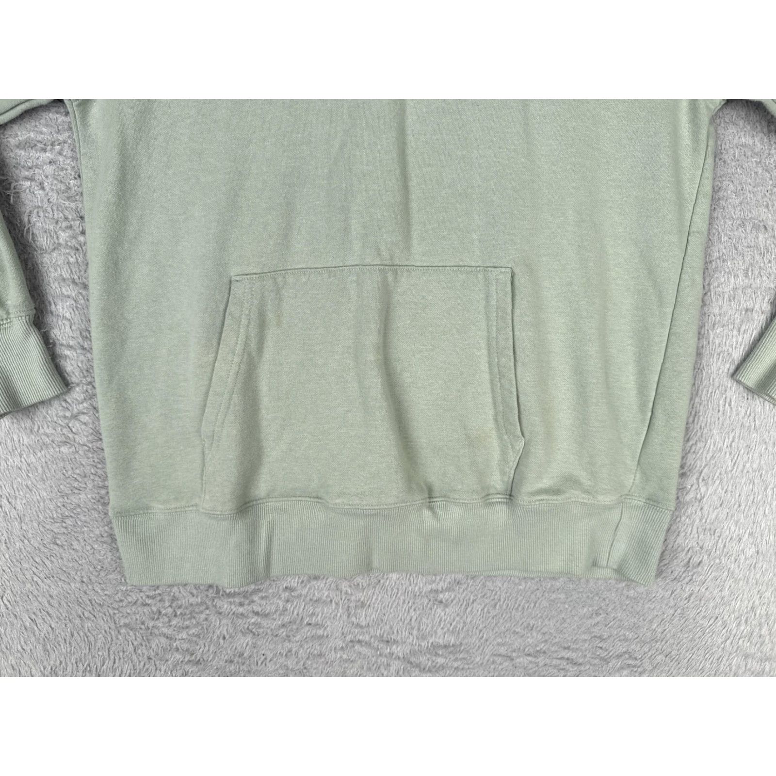 The North Face The North Face Hoodie Womens Medium Green Logo Pullover Jersey Sweatshirt Size M / US 6-8 / IT 42-44 - 5 Thumbnail