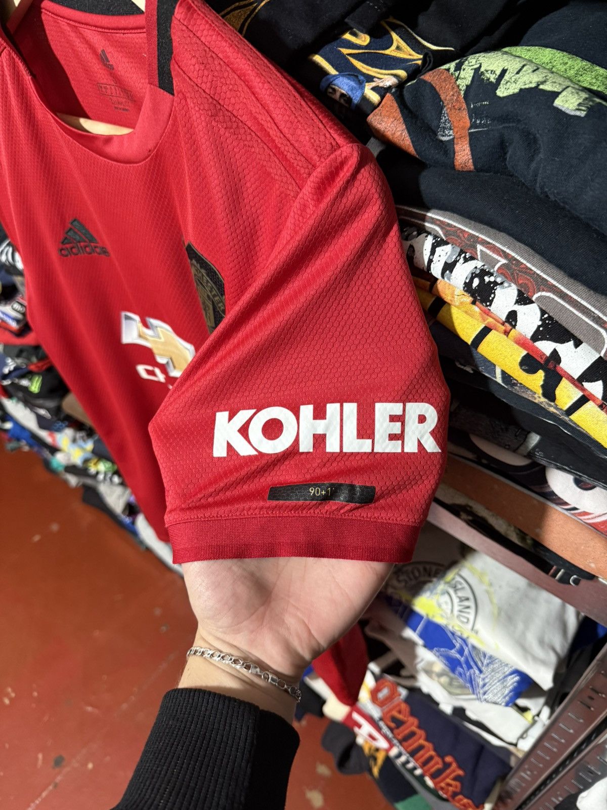 Adidas Adidas Manchester United 2019 2020 Home Soccer Jersey Size US S / EU 44-46 / 1 - 4 Thumbnail