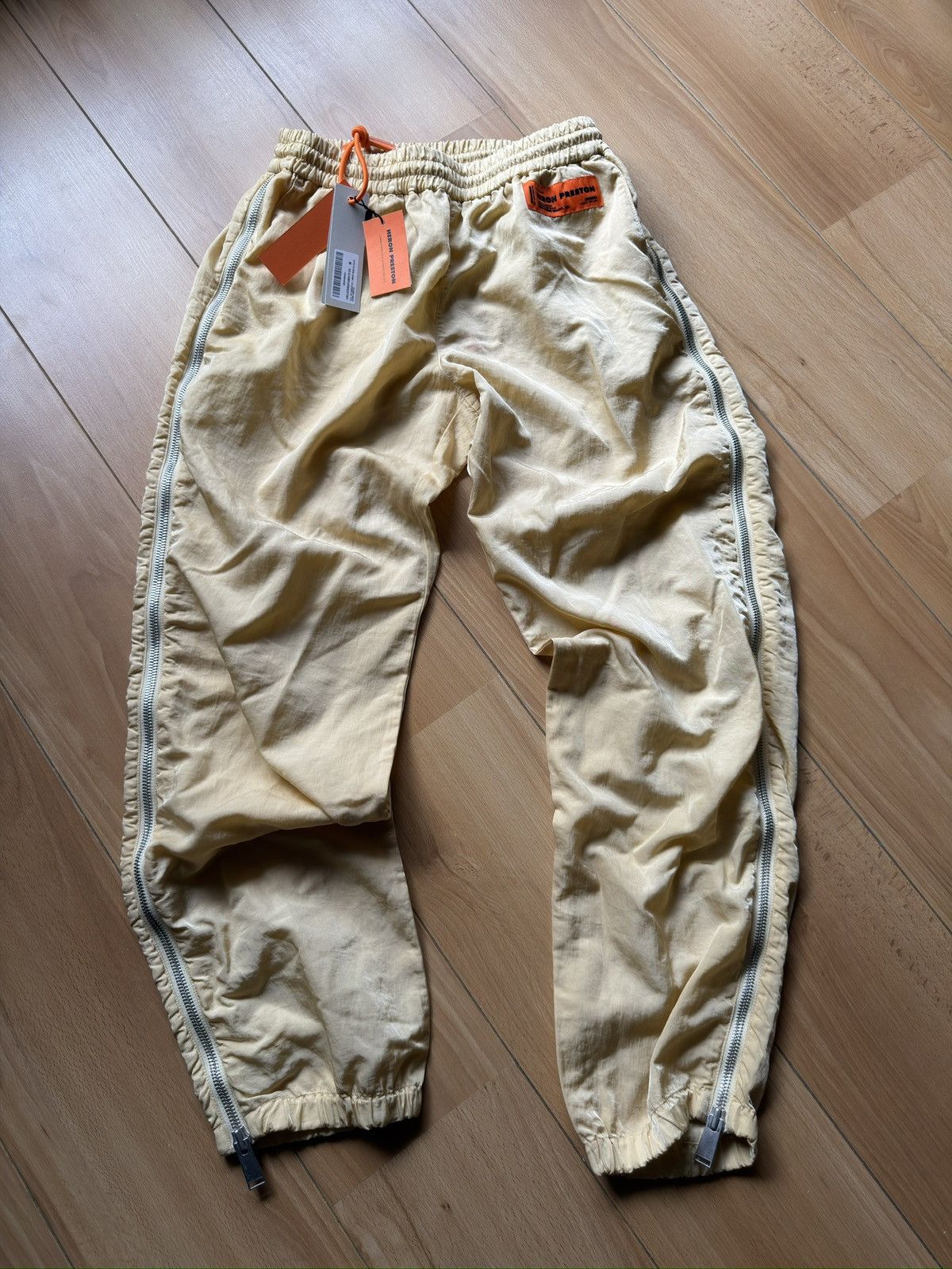 Heron Preston HERON PRESTON new nylon zip pants Size US 33 - 3 Thumbnail