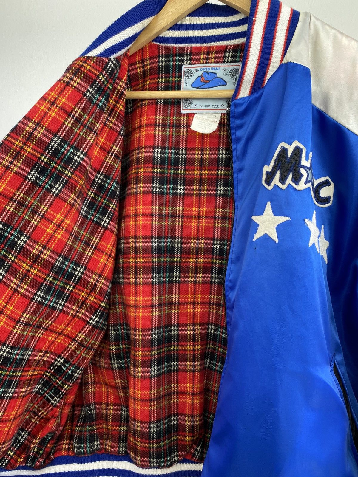 NBA 2000’s Old West Orlando Magic Satin Varsity Jacket Size US L / EU 52-54 / 3 - 9 Thumbnail