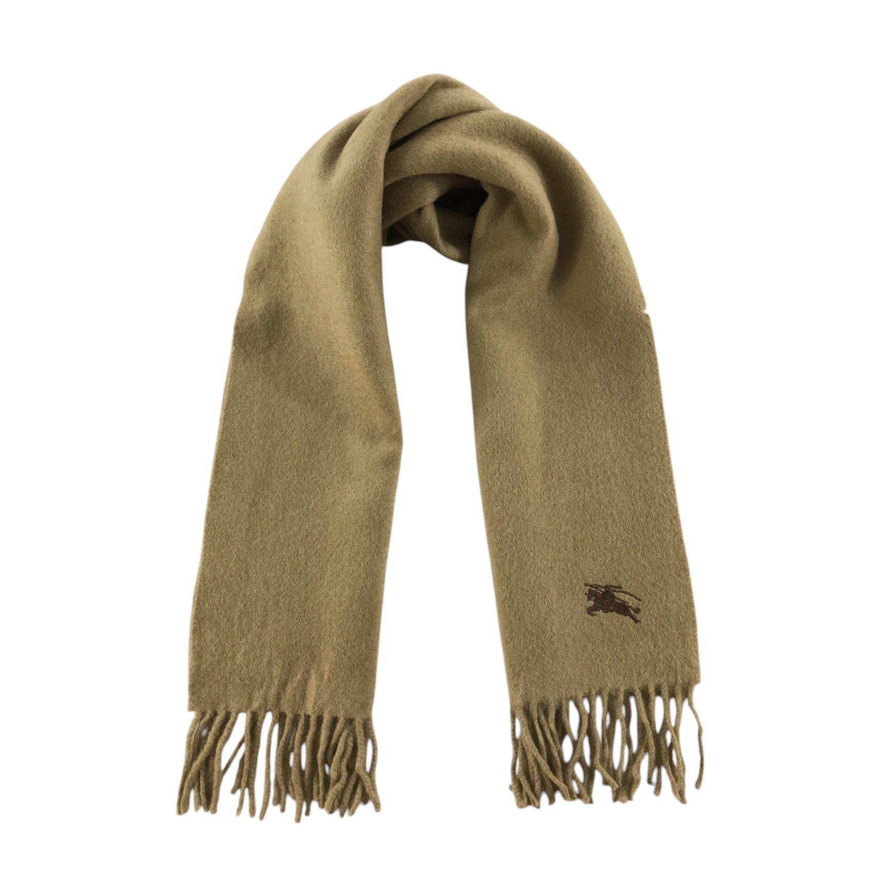 Burberry × Vintage Burberry Scarf / Muffler / Neckwear - WW2757 Size ONE SIZE - 1 Thumbnail