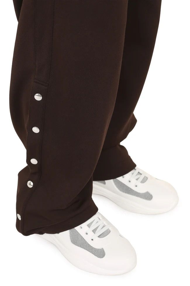 Lanvin o1y0125 Jogger & Sweatpant in Dark Brown Size US 30 / EU 46 - 6 Thumbnail