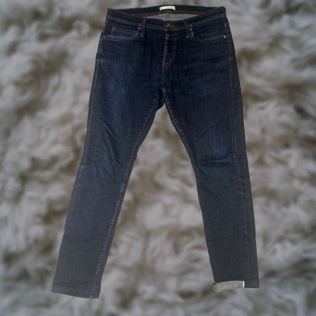 Vintage VINTAGE UB122 Jeans Mens 32x29 Blue Skinny Button-Fly 11oz Selvedge UB122 Jeans Mens Blue Skinny Button-Fly 11oz Selvedge Size US 32 / EU 48 - 1 Thumbnail