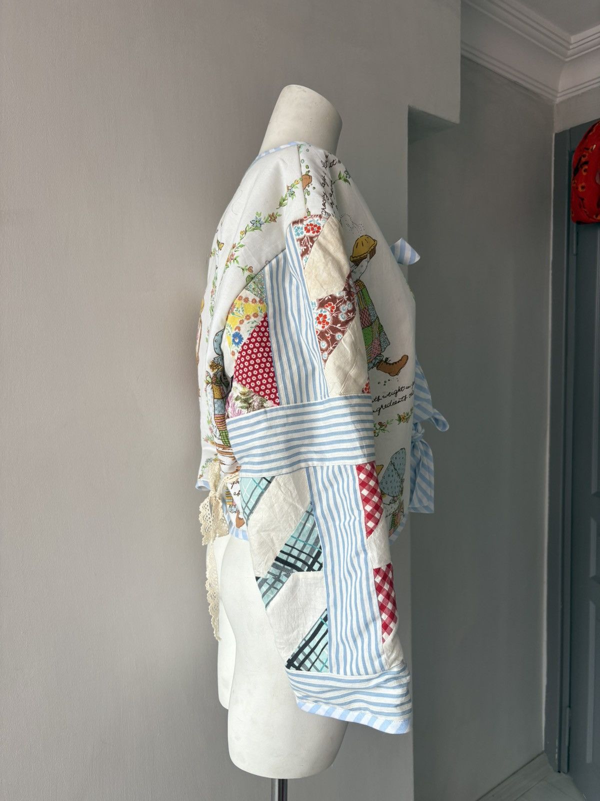 Vintage Patchwork jacket made in bangkok Size ONE SIZE - 11 Thumbnail
