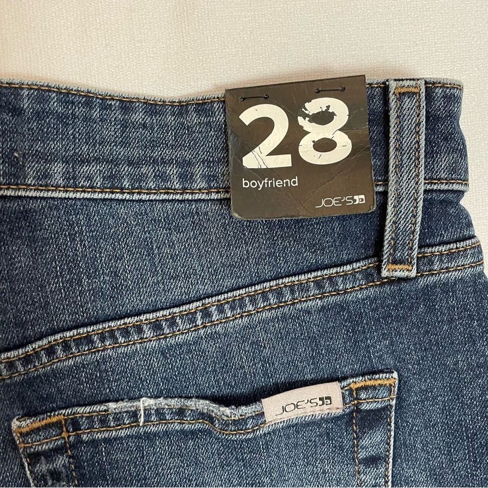 Joe's NWT New $189 Joe's Boyfriend Rolled Hem Jeans Size 28 Size 28" / US 6 / IT 42 - 5 Thumbnail