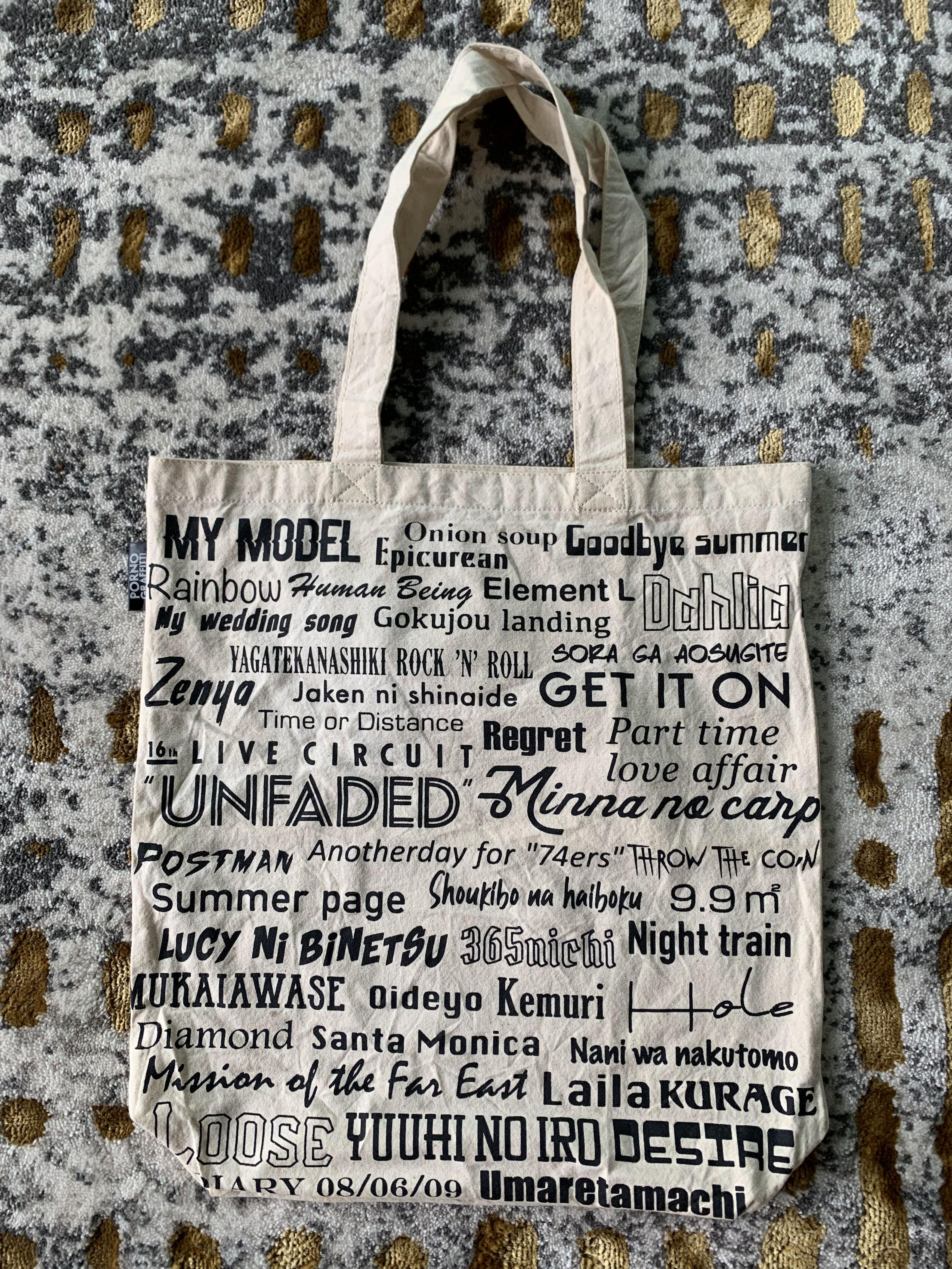 Japanese Brand Porno Graffitti Tote Bag Live Goods | Grailed