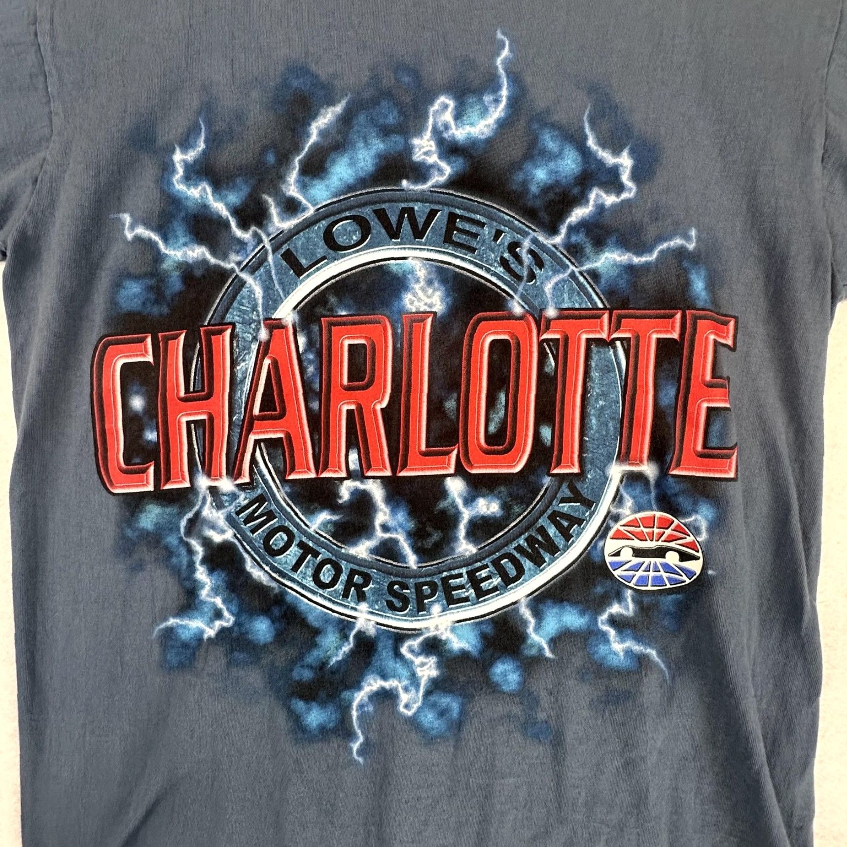 NASCAR Vintage Charlotte Motor Speedway Shirt Mens Medium Lowe's Racing NASCAR 90s Tee Size US M / EU 48-50 / 2 - 3 Thumbnail