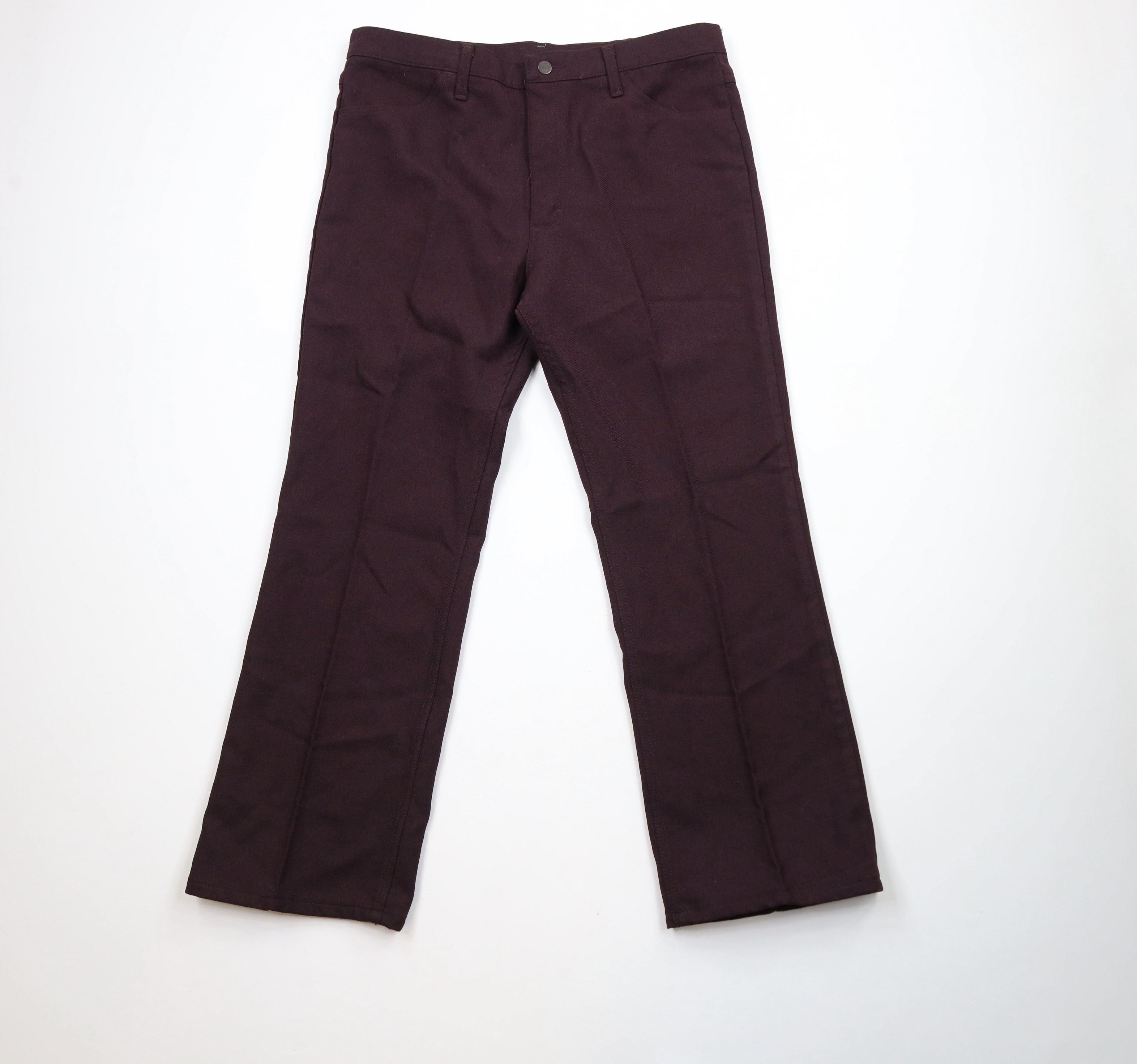 Vintage × Wrangler Vintage 90s Wrangler Wide Leg Bootcut Chino Pants Red Size US 36 / EU 52 - 1 Thumbnail