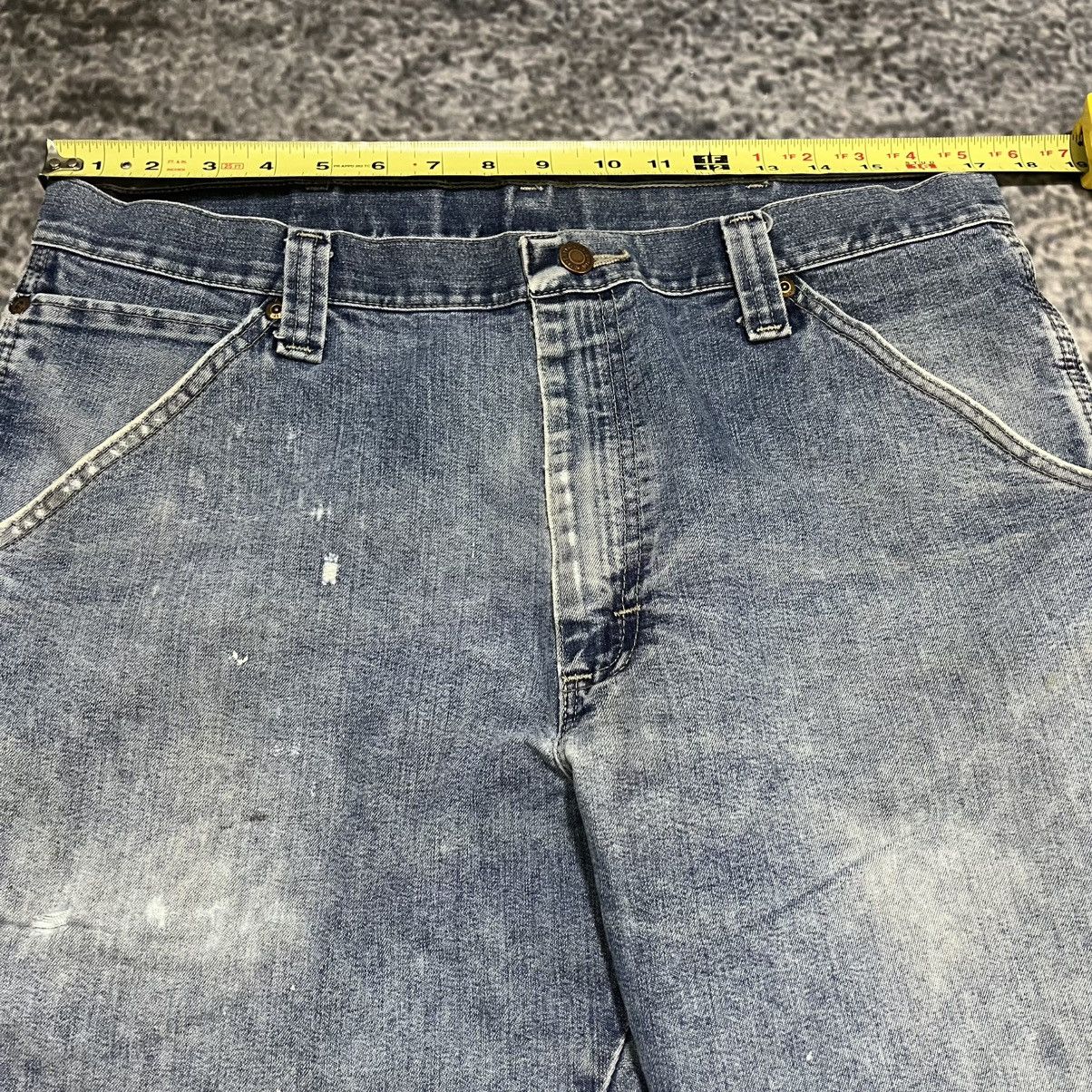 Wrangler Vintage Wrangler Distressed Workwear Skater Carpenter Jeans Size US 34 / EU 50 - 9 Thumbnail