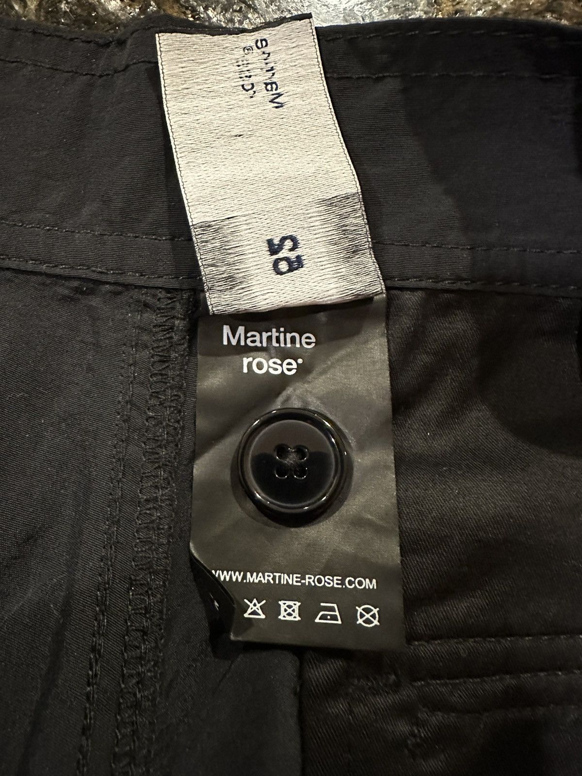 Martine Rose Martine Rose Twist Seam Cargo Black Trouser Pants Size US 34 / EU 50 - 15 Thumbnail
