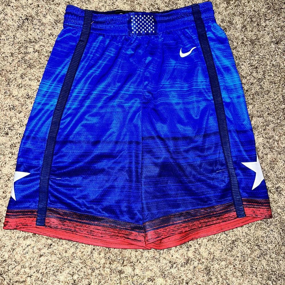 Nike Nike Basketball Team USA Authentic Tokyo Road Blue Short Sample Size US 32 / EU 48 - 1 Thumbnail