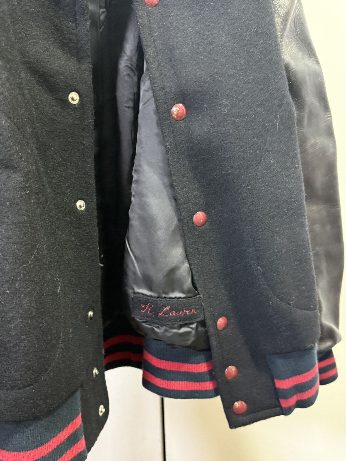 Polo Ralph Lauren Vintage Polo Ralph Lauren Laurent Varsity Jacket Size US M / EU 48-50 / 2 - 5 Thumbnail