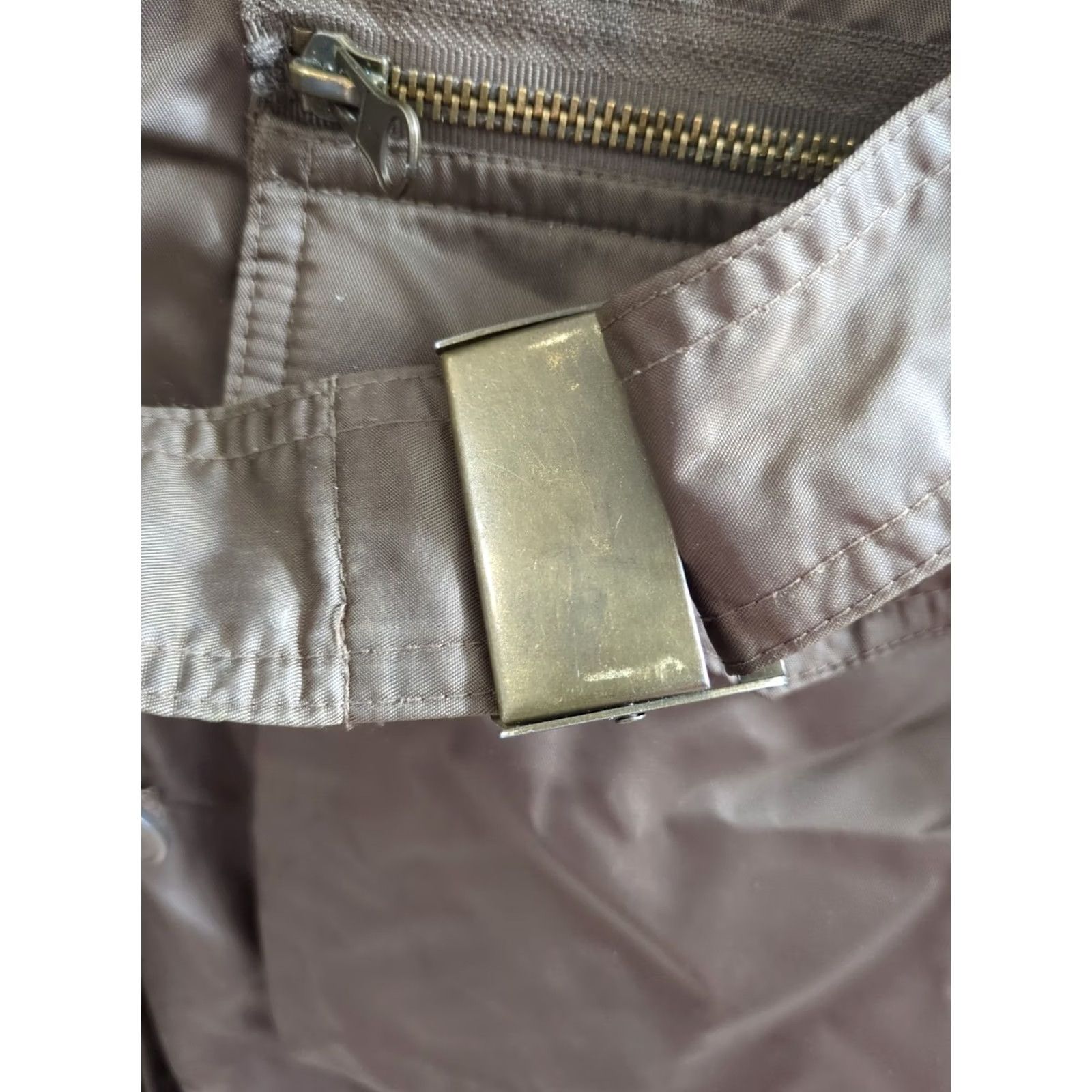 Zara Zara TRF Outerwear Coat Parka Long Brown Women's 28 Hooded Zip Pockets Fur Lining Fall Winter Needful Vintage: No Size 4XL / US 24-26 - 3 Thumbnail