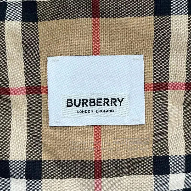 Burberry Burberry Women's Blue Cotton Jacket. Size M / US 6-8 / IT 42-44 - 3 Thumbnail