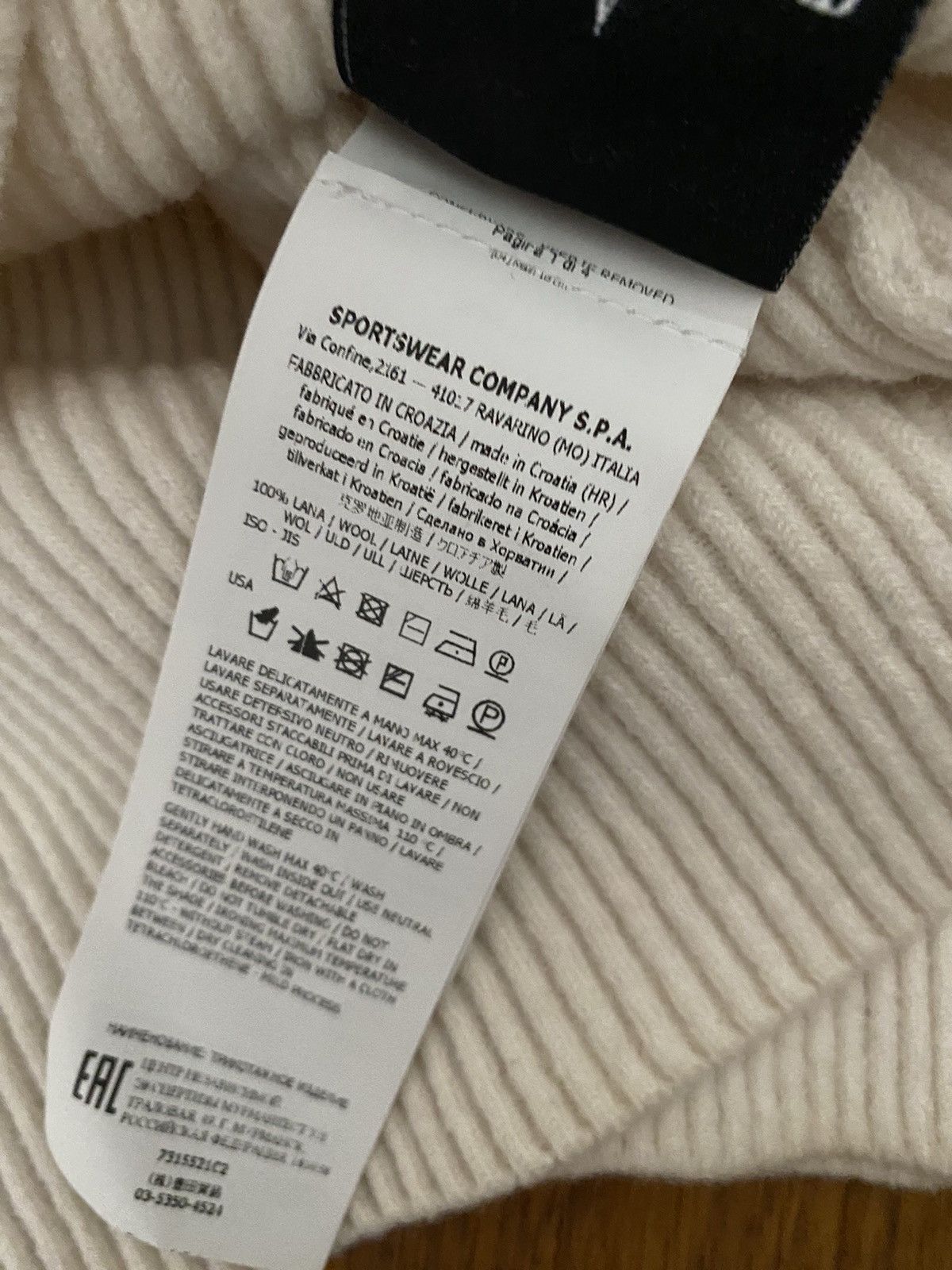 Stone Island Stone Island jumper L 100% wolle Size US XL / EU 56 / 4 - 8 Thumbnail