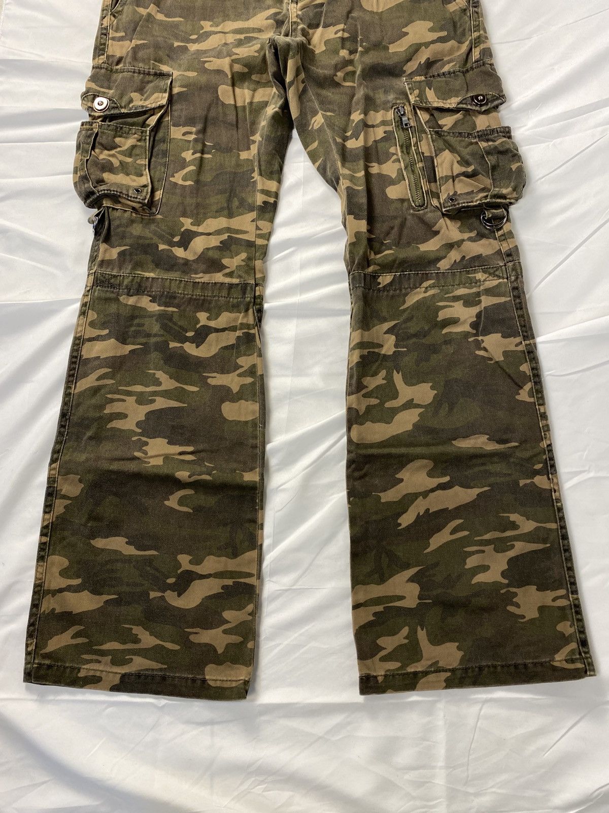 JACKROSE Jackrose Camo Cargo Flared Army Japanese Style Size US 35 - 7 Thumbnail
