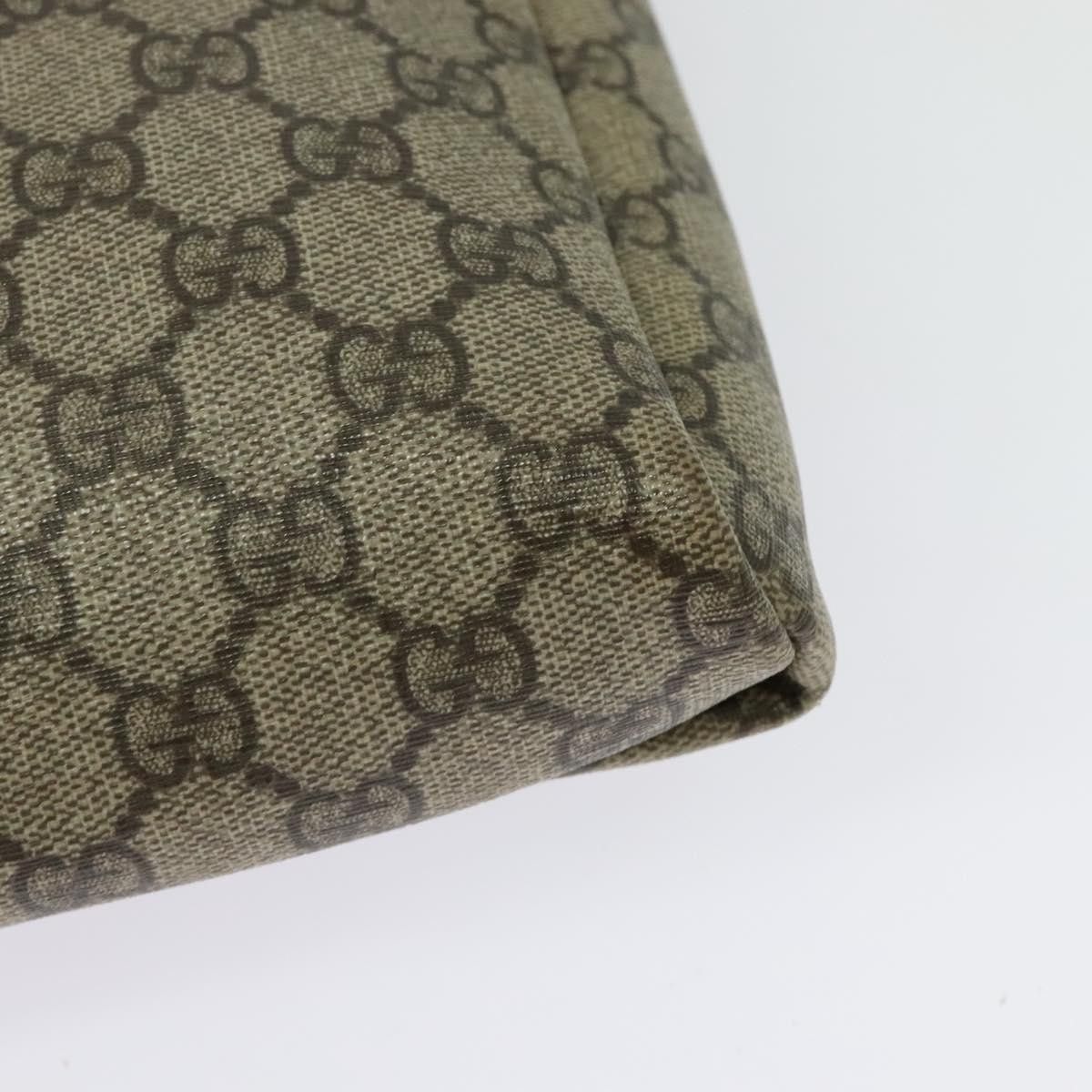 Gucci GUCCI GG Supreme Shoulder Bag Pvc Beige Silver Size ONE SIZE - 13 Thumbnail