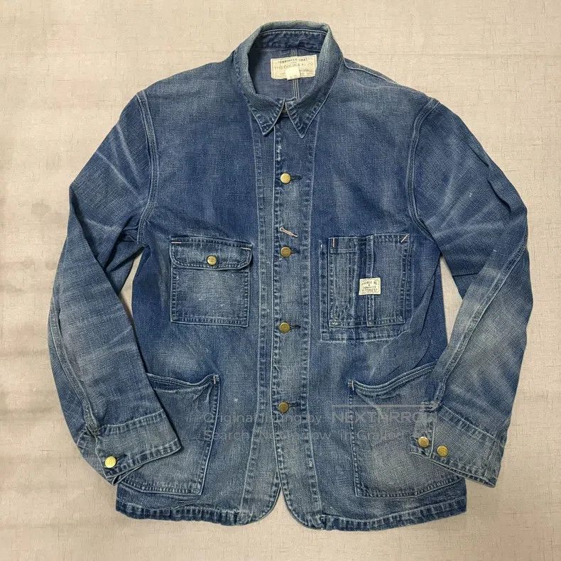 RRL Ralph Lauren RRL Ralph Lauren Engineer denim jacket Size US L / EU 52-54 / 3 - 1 Thumbnail