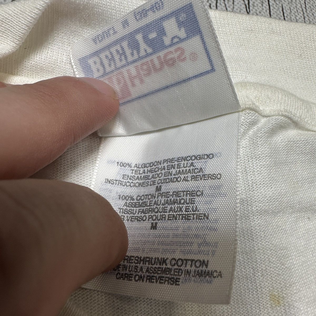 Hanes × Vintage Vintage Saratoga tee Size US M / EU 48-50 / 2 - 4 Thumbnail