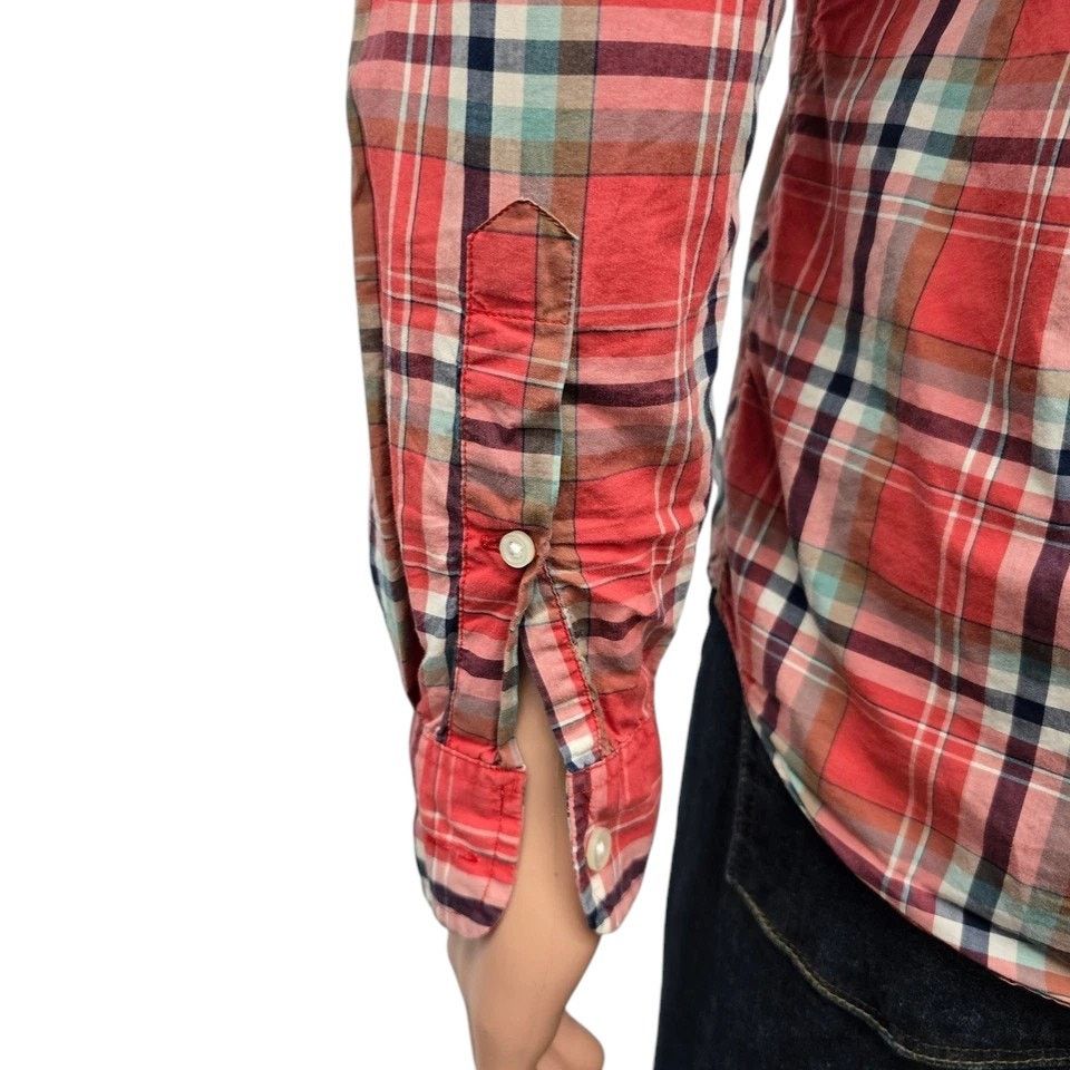 J.Crew J. Crew Lightweight Shirt Men S Plaid Check Button down L/S Size US S / EU 44-46 / 1 - 8 Thumbnail