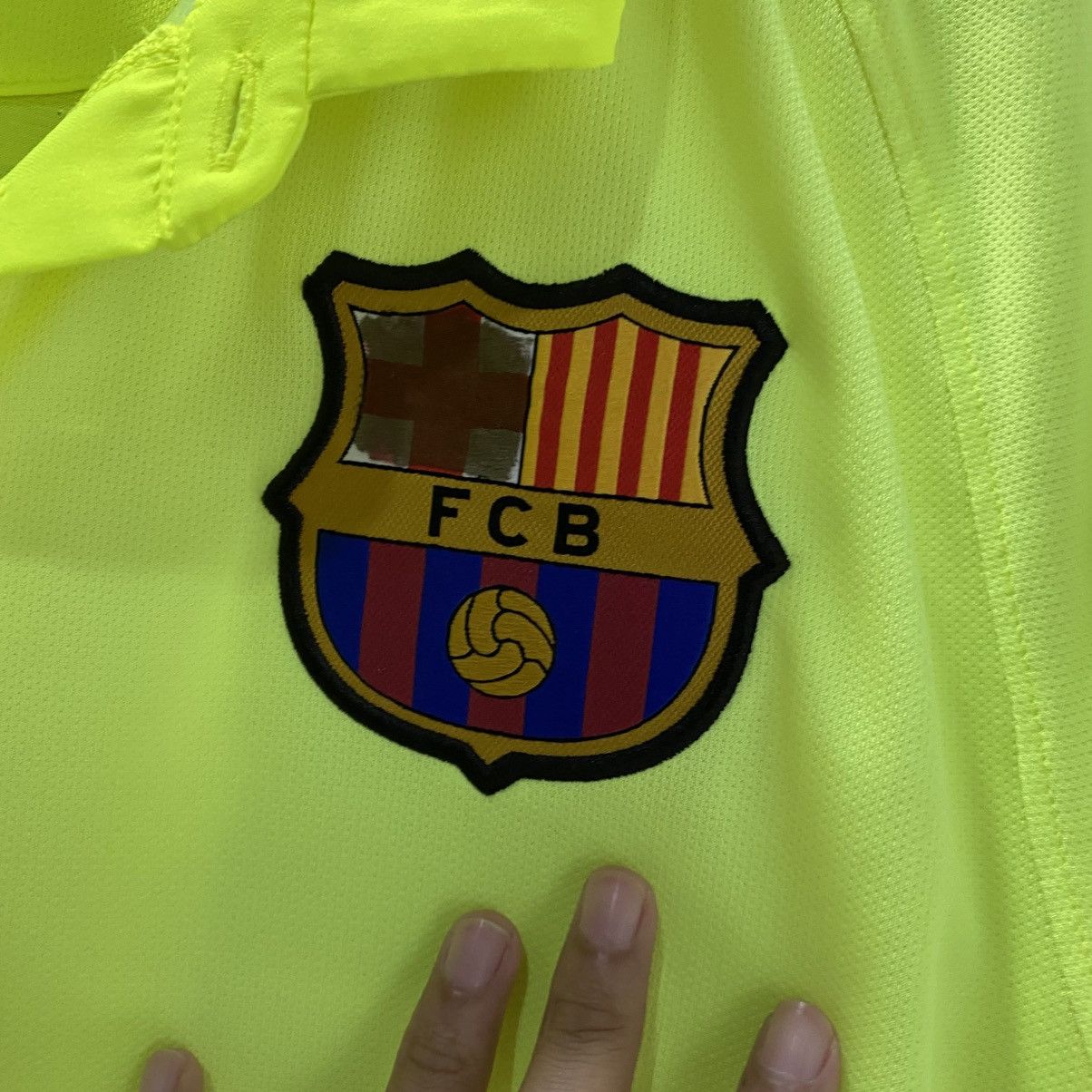 Nike × Vintage BARCELONA 2014/2015 THIRD SHIRT JERSEY NIKE Size US M / EU 48-50 / 2 - 8 Thumbnail