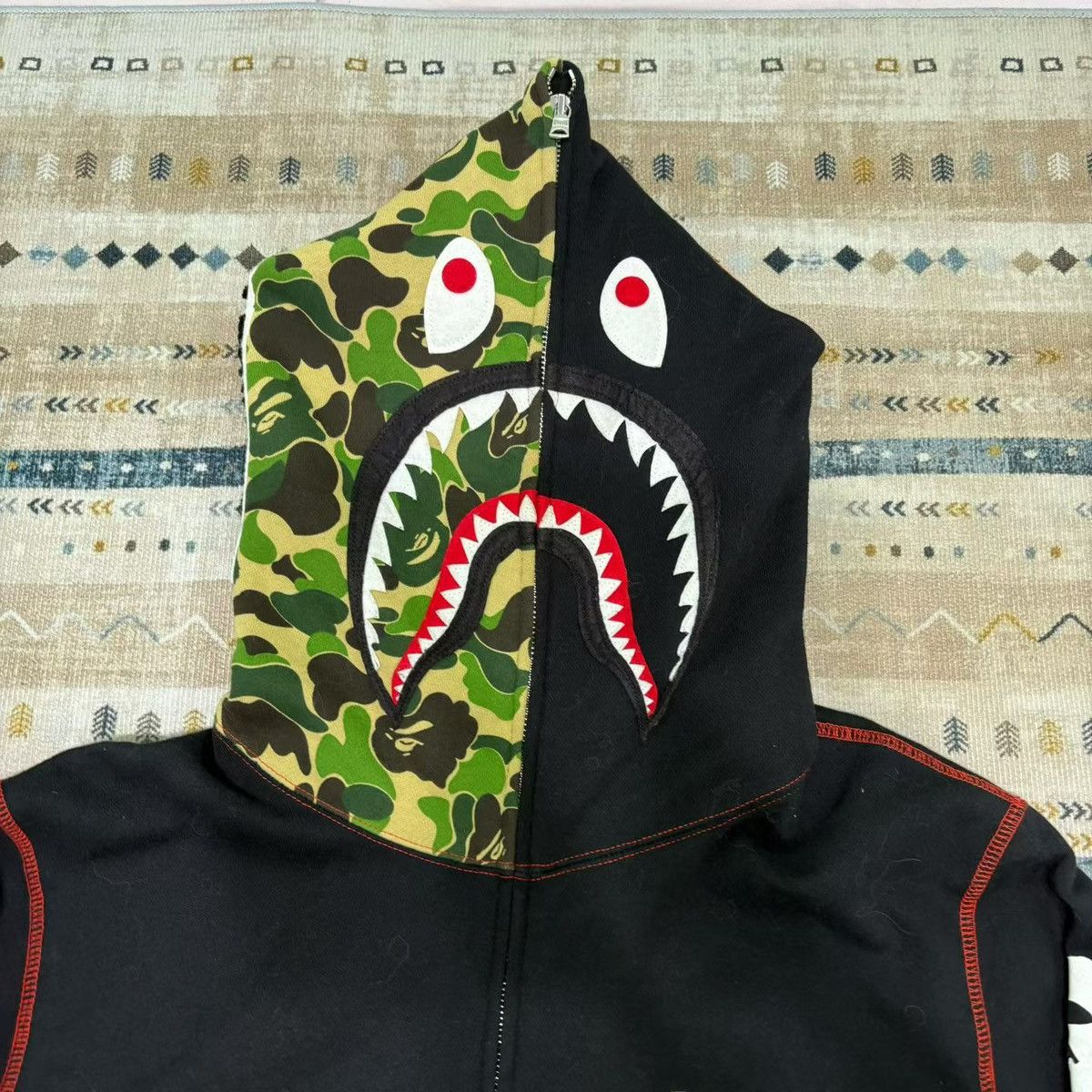 Bape BAPE F1 CAMO FULL ZIP HOODIE Size US XXL / EU 58 / 5 - 5 Thumbnail