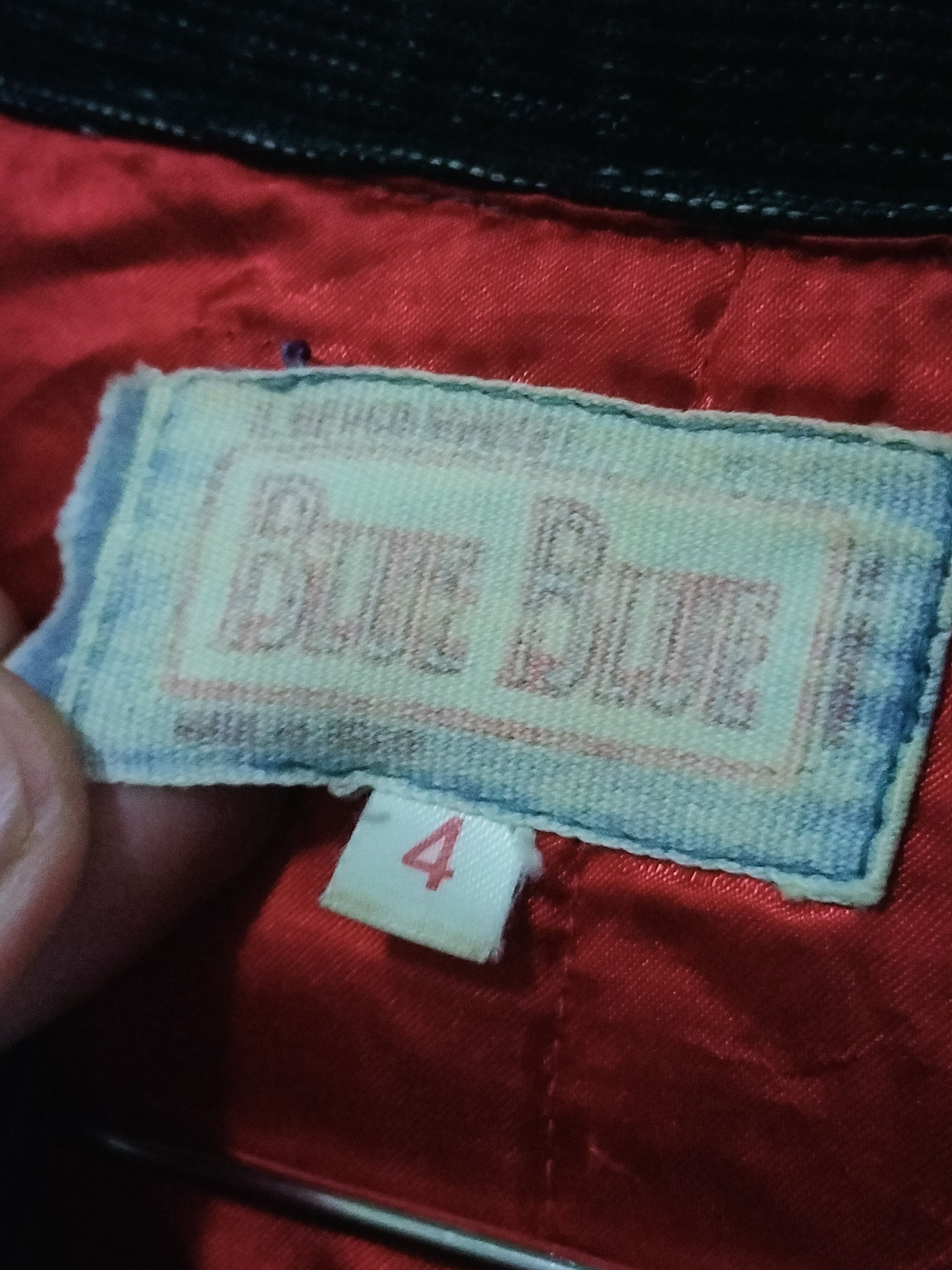 Blue Blue Japan Distressed Blue Blue Japan Los Angeles Denim Bomber Workwear Size US XL / EU 56 / 4 - 4 Thumbnail
