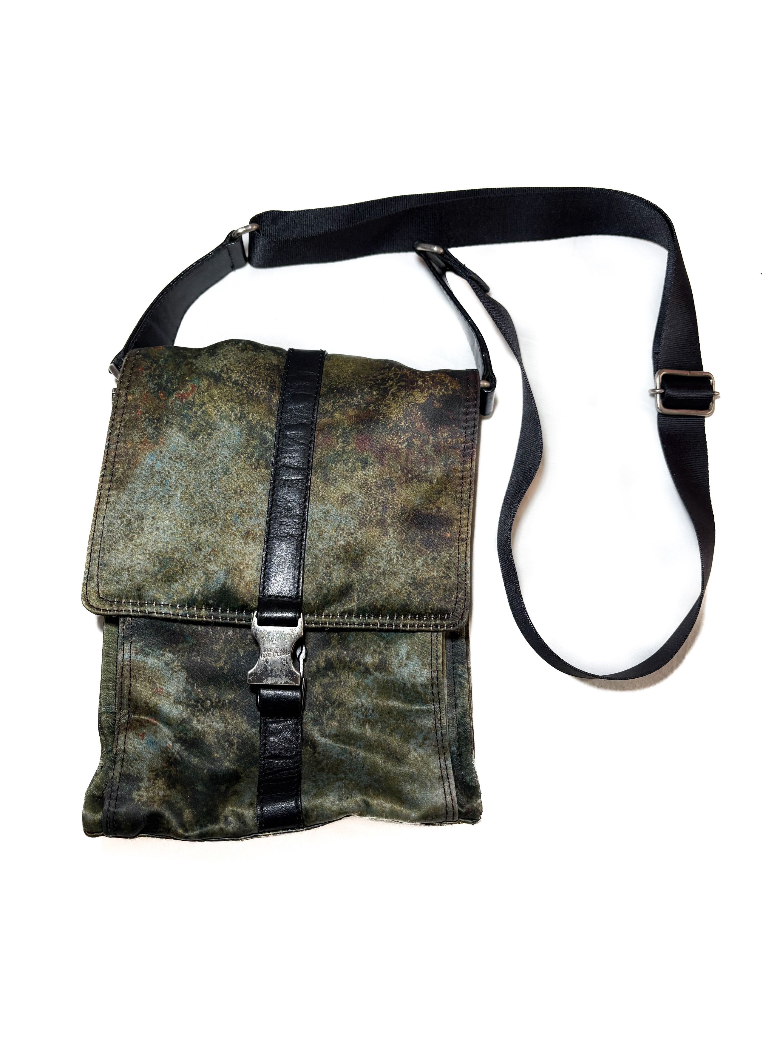 Jean Paul Gaultier (DISCONT) 1990s Jean Paul Gaultier V-CYBER Satchel Size ONE SIZE - 1 Thumbnail