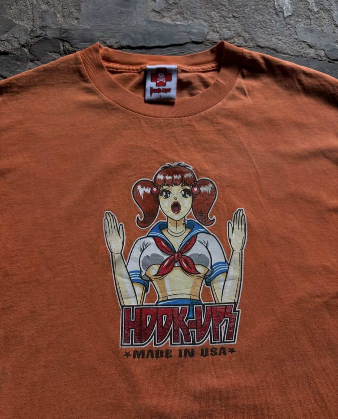 Hook-Ups Early 00s Hook-Ups Rare Blow Up Doll Tee Size US M / EU 48-50 / 2 - 3 Thumbnail