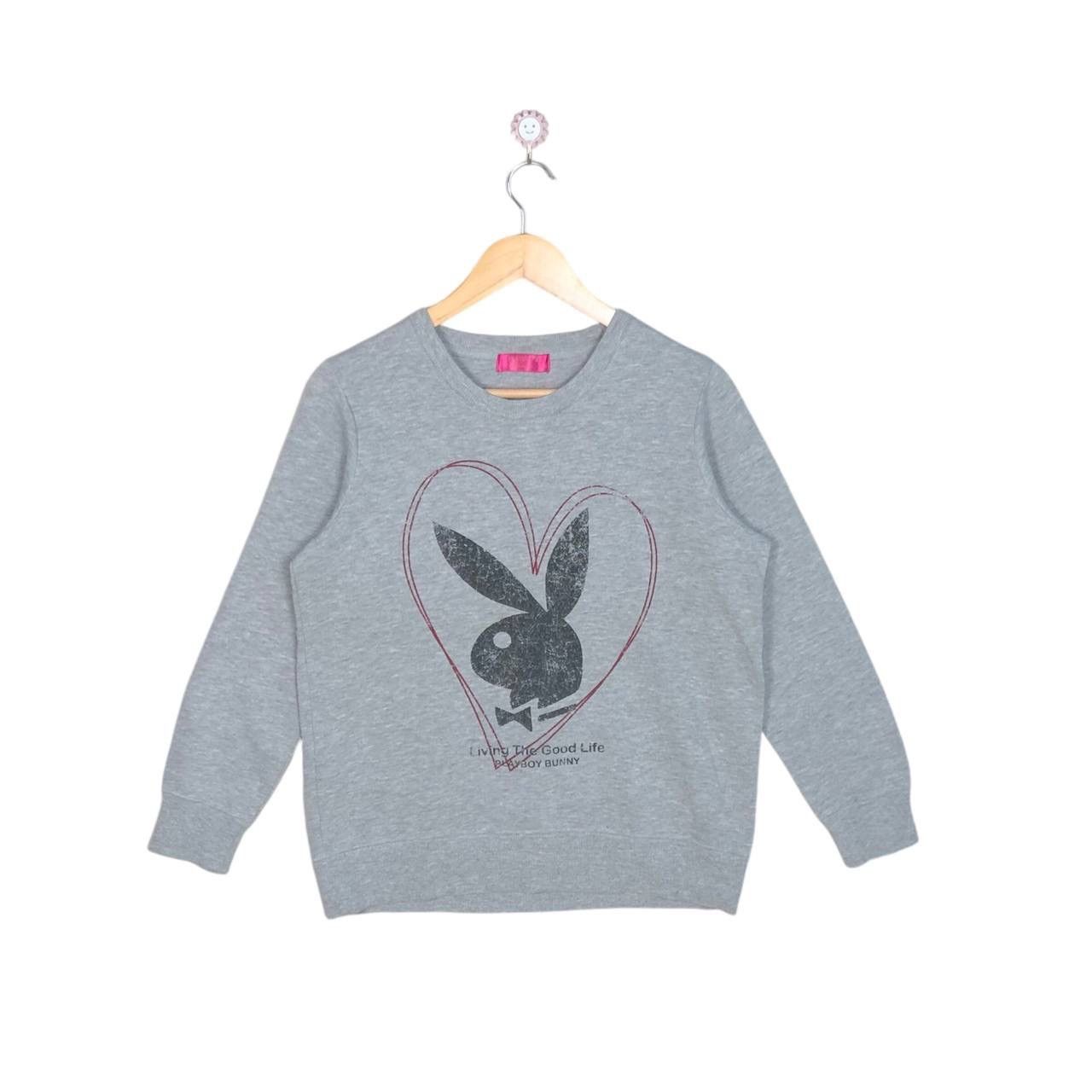 Playboy Pick! Vintage Playboy Big Logo Sweatshirt Jumper Crewneck Size US M / EU 48-50 / 2 - 1 Thumbnail