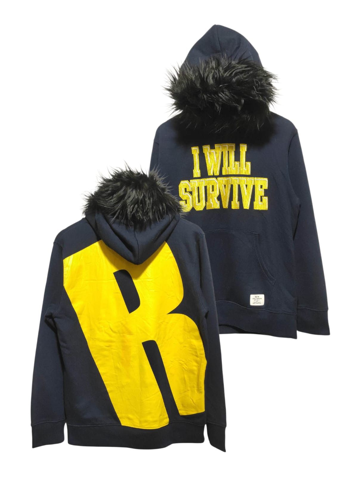Hysteric Glamour ILL'S i will survive Fur hoodie IfSixWasNine LGB style Size US M / EU 48-50 / 2 - 2 Thumbnail