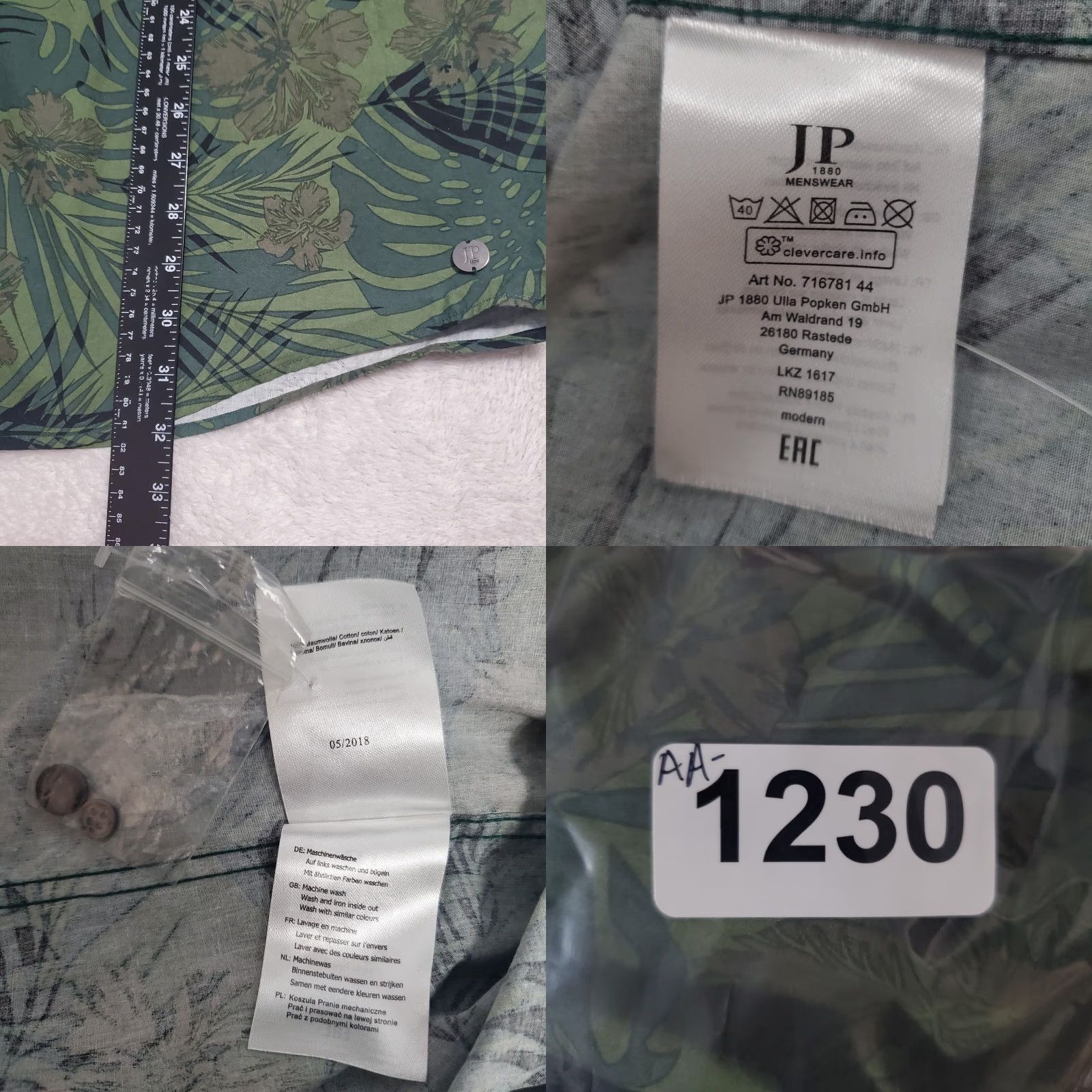 Vintage VINTAGE? No, ignore. Size US XXL / EU 58 / 5 - 8 Thumbnail