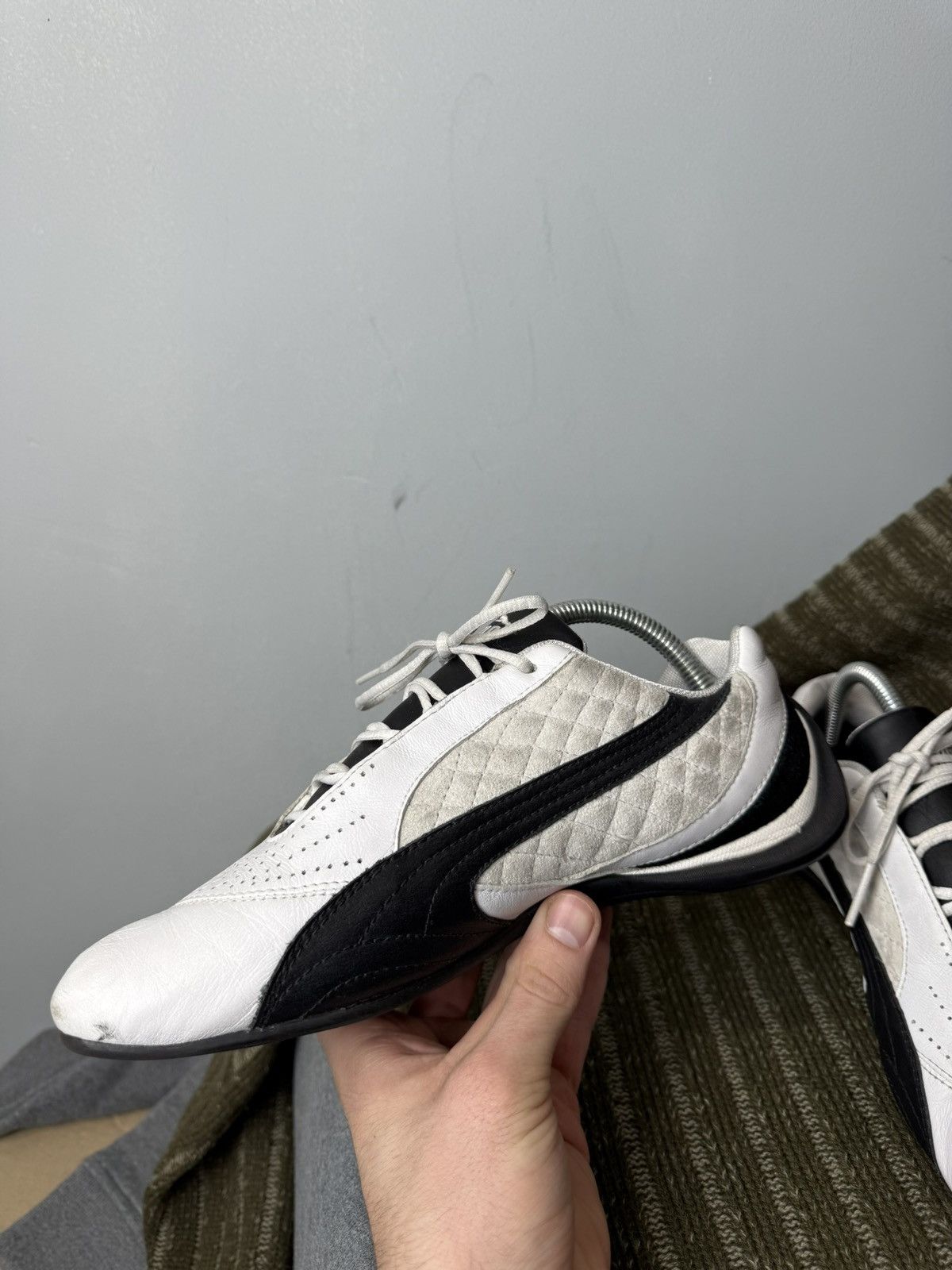 Puma Rare! Vintage Suede Puma Speed Cat Sneakers Racing Travis Size US 7.5 / EU 40-41 - 9 Thumbnail