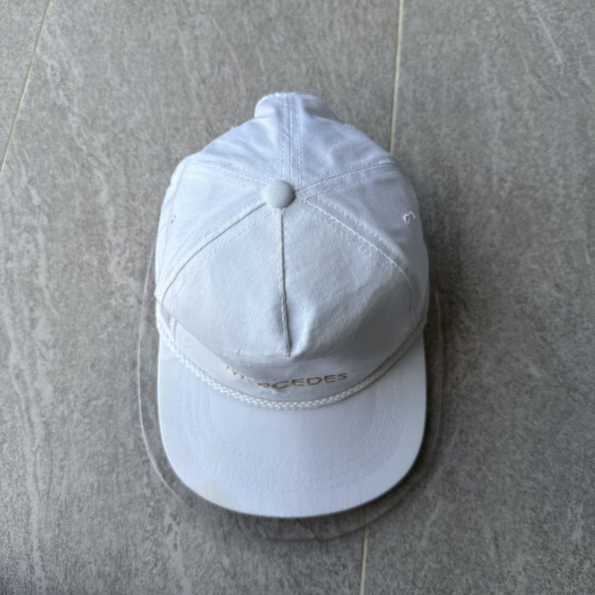 Mercedes-Benz vintage MERCEDES cap.. Size ONE SIZE - 4 Thumbnail