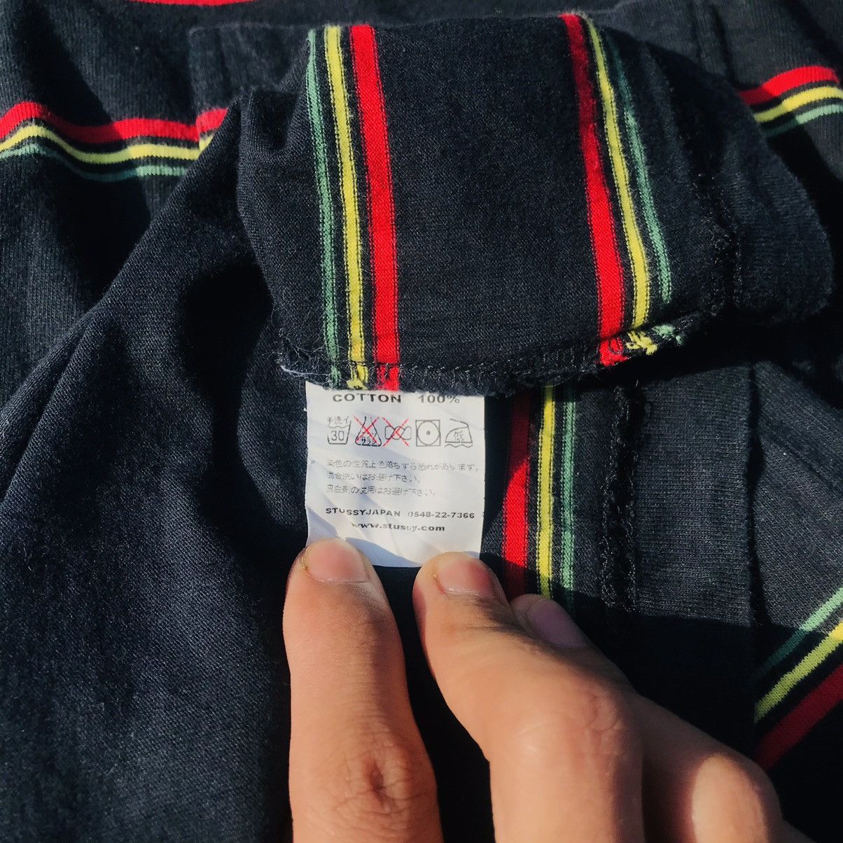 Stussy Vintage Stussy Rasta Polo Rugby Shirt Size US M / EU 48-50 / 2 - 6 Thumbnail