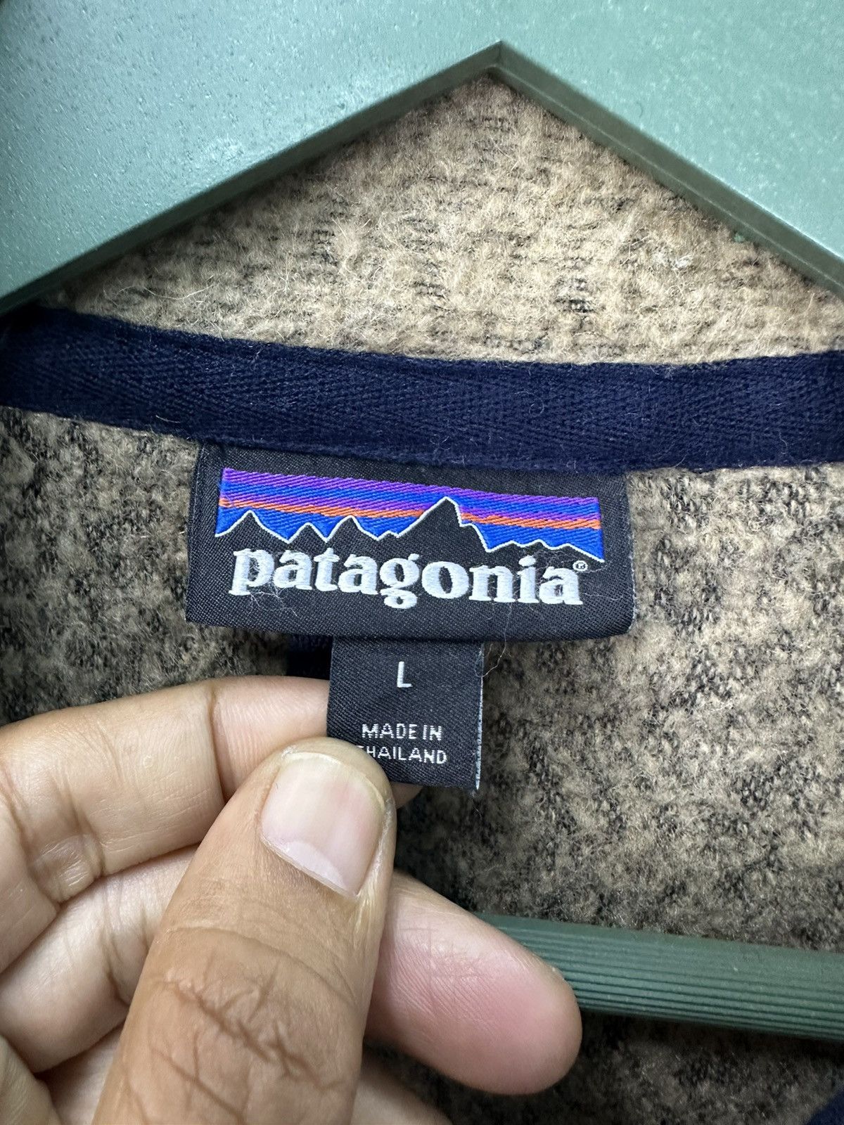 Patagonia Vintage Patagonia Fleece Zipper Jacket Z194 Size US L / EU 52-54 / 3 - 6 Thumbnail