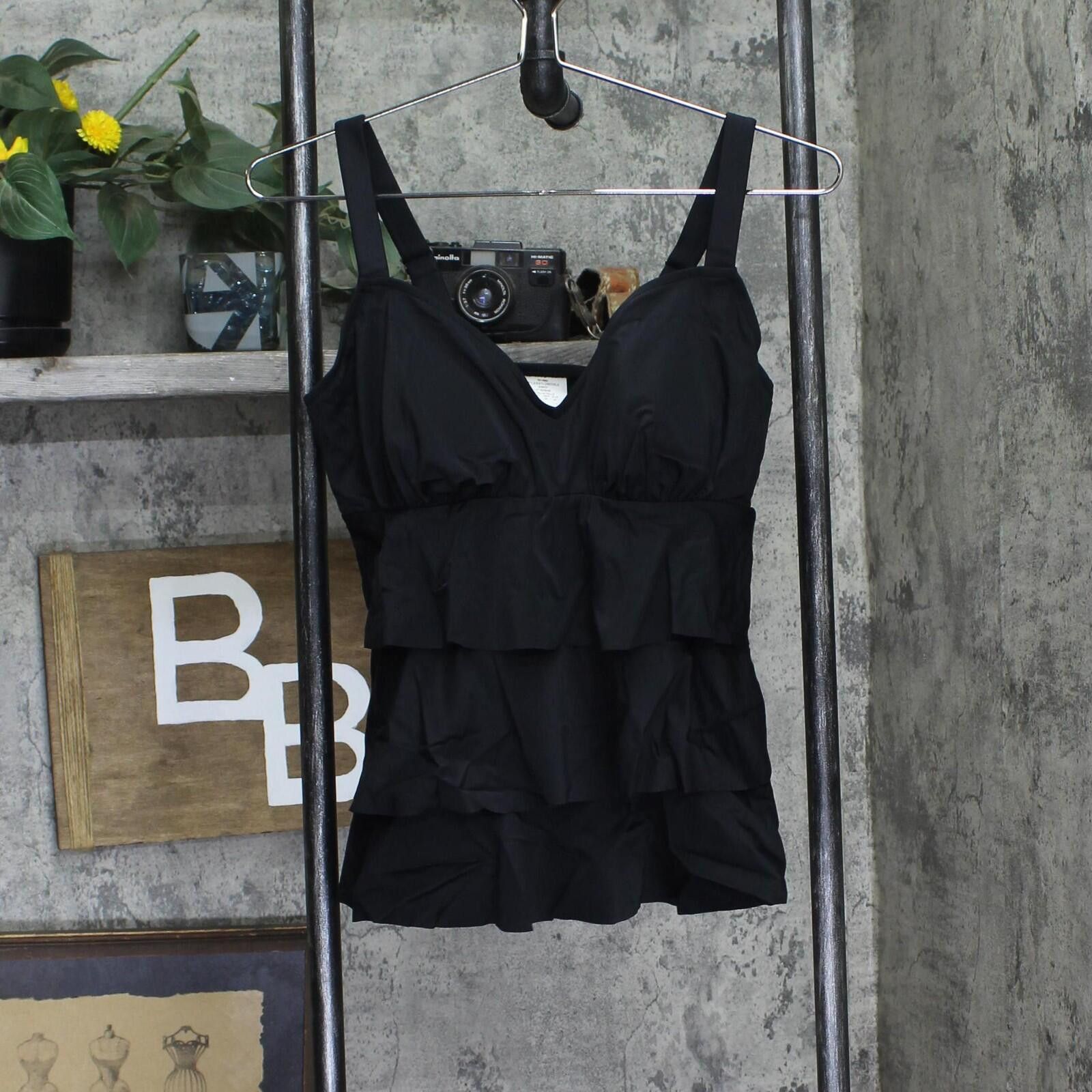 Other Nwt Swim Solutions Black Swan Tankini Swim Top 806833 10 Size ONE SIZE - 1 Thumbnail