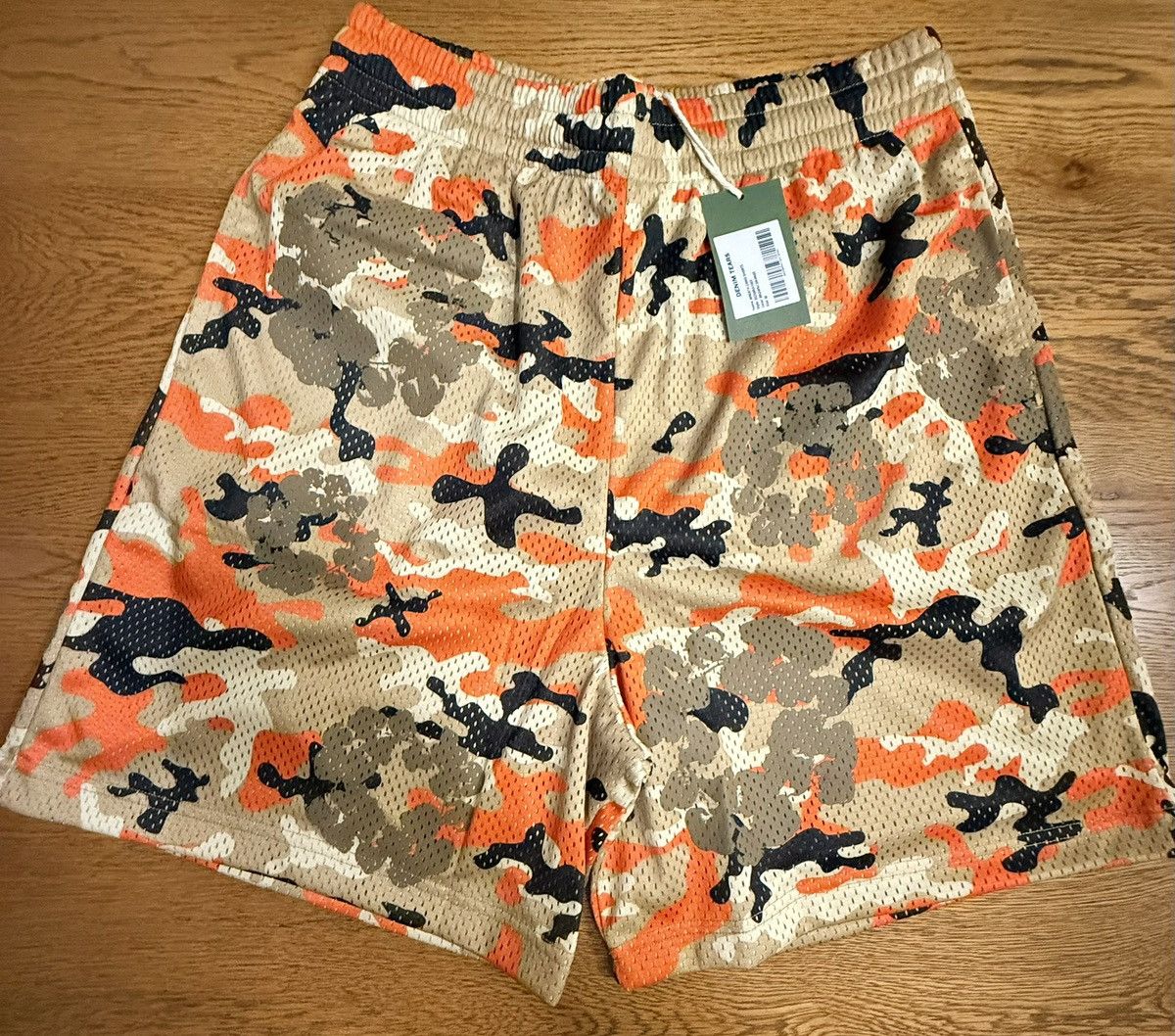Denim Tears Camo shorts size Medium