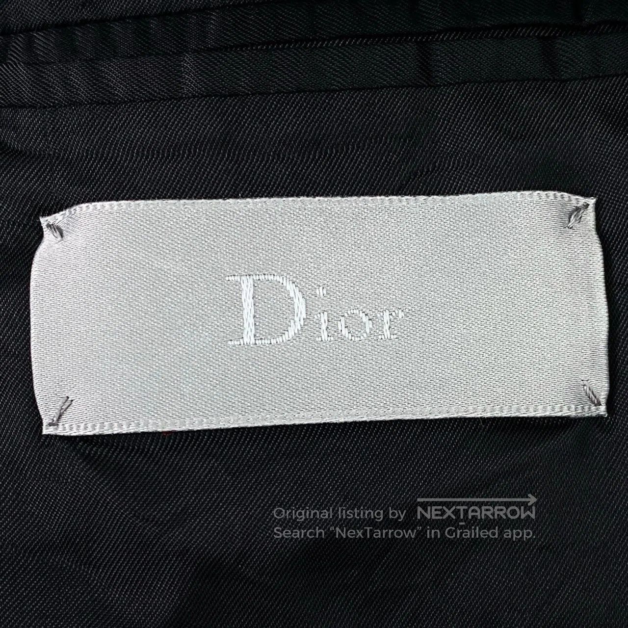 Dior Dior Black Wool Lapel Button Suit Jacket. Size US L / EU 52-54 / 3 - 5 Thumbnail