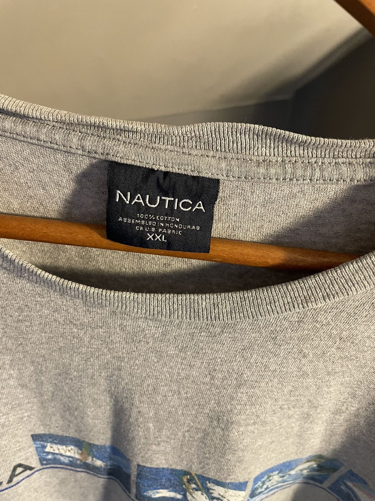 Nautica Y2K Nautica J NS83 Boat Short Sleeve t shirt Size US XXL / EU 58 / 5 - 2 Thumbnail