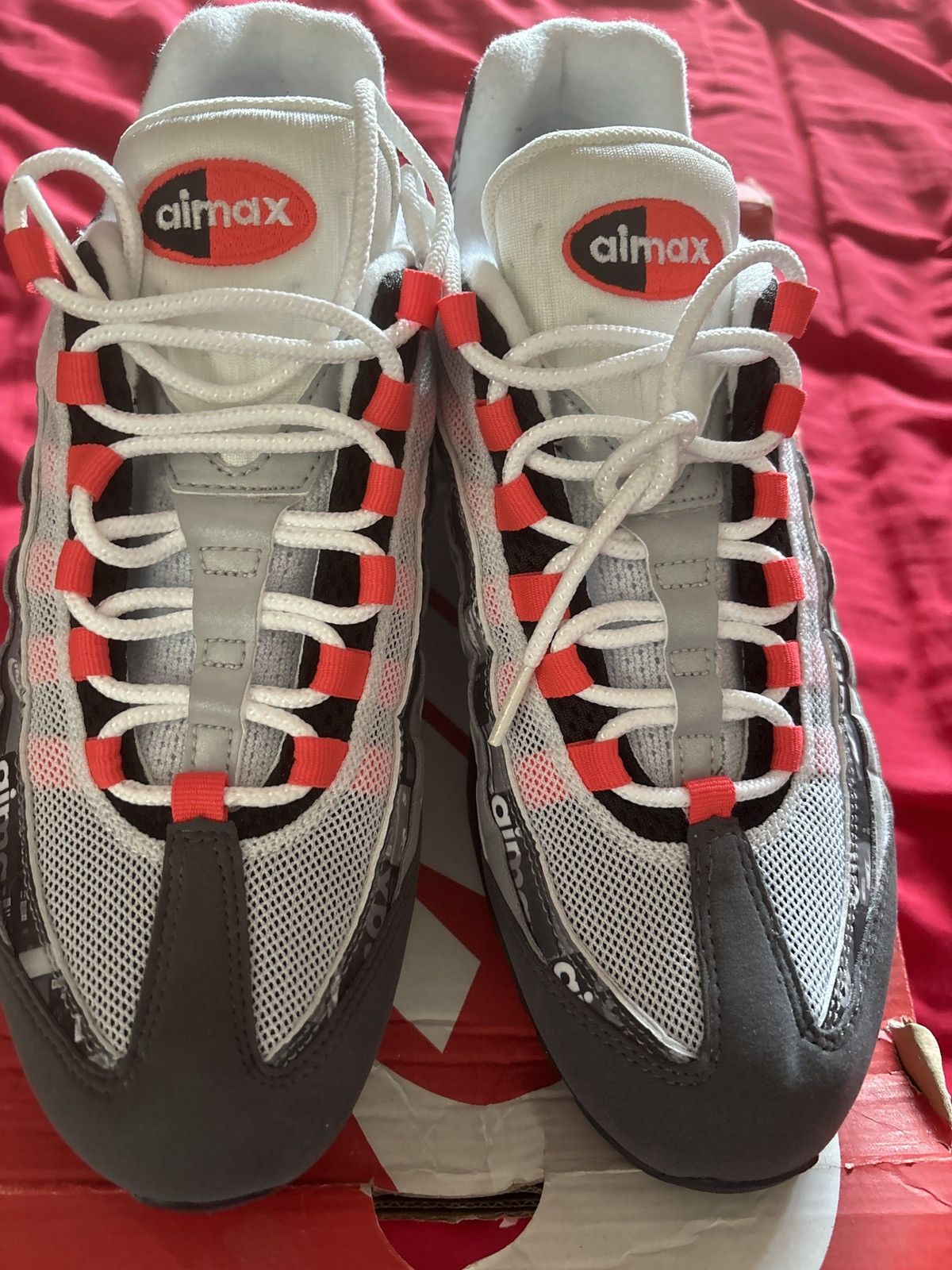 Nike Nike Air Max 95 atmos We Love Nike (Bright Crimson) Size US 9.5 / EU 42-43 - 3 Thumbnail