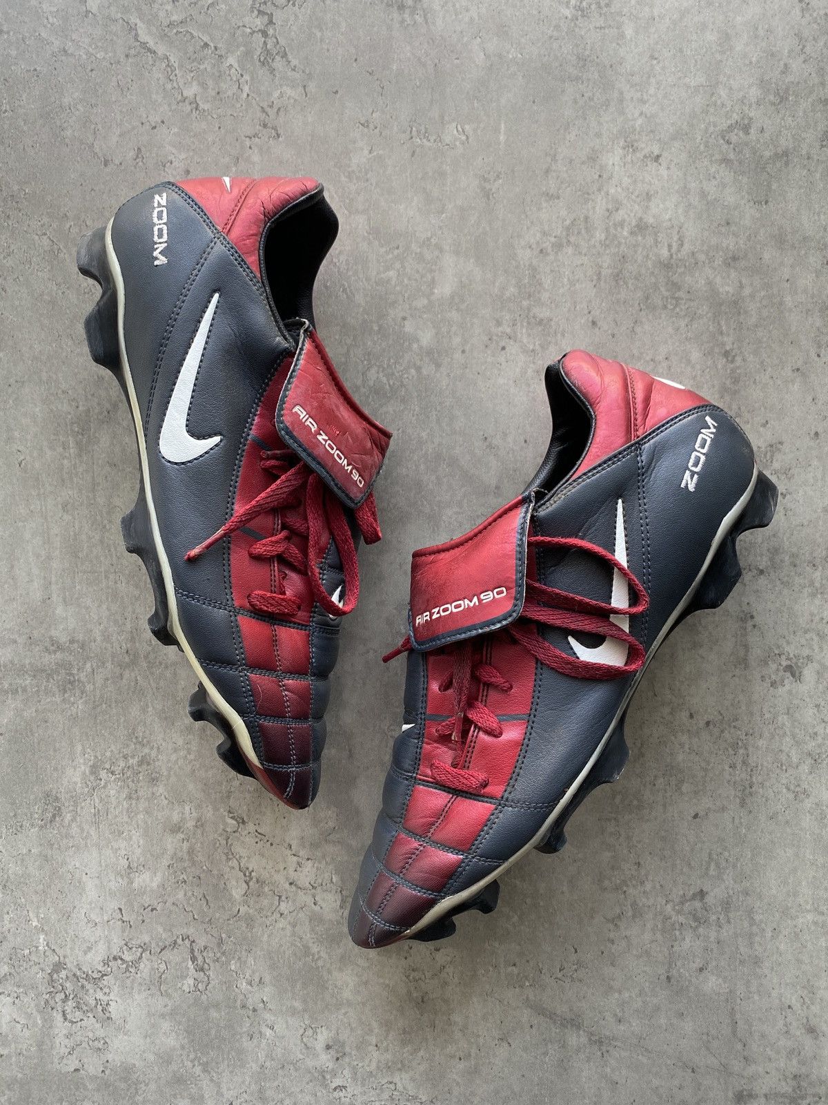Nike Nike Air Zoom 90 FG 2002 Soccer Boots Football Cleats RARE Size US 11.5 / EU 44-45 - 2 Thumbnail