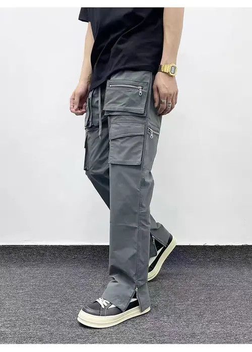 VIBE utility zipper flared tactical cargo pants Size US 30 / EU 46 - 2 Thumbnail