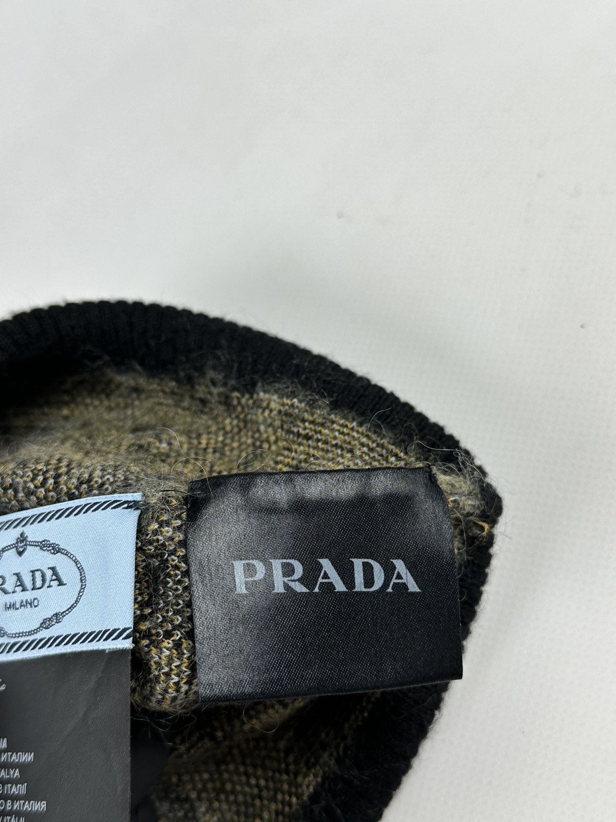 Prada Prada Mohair/Nylon Beanie Hat Size ONE SIZE - 10 Thumbnail