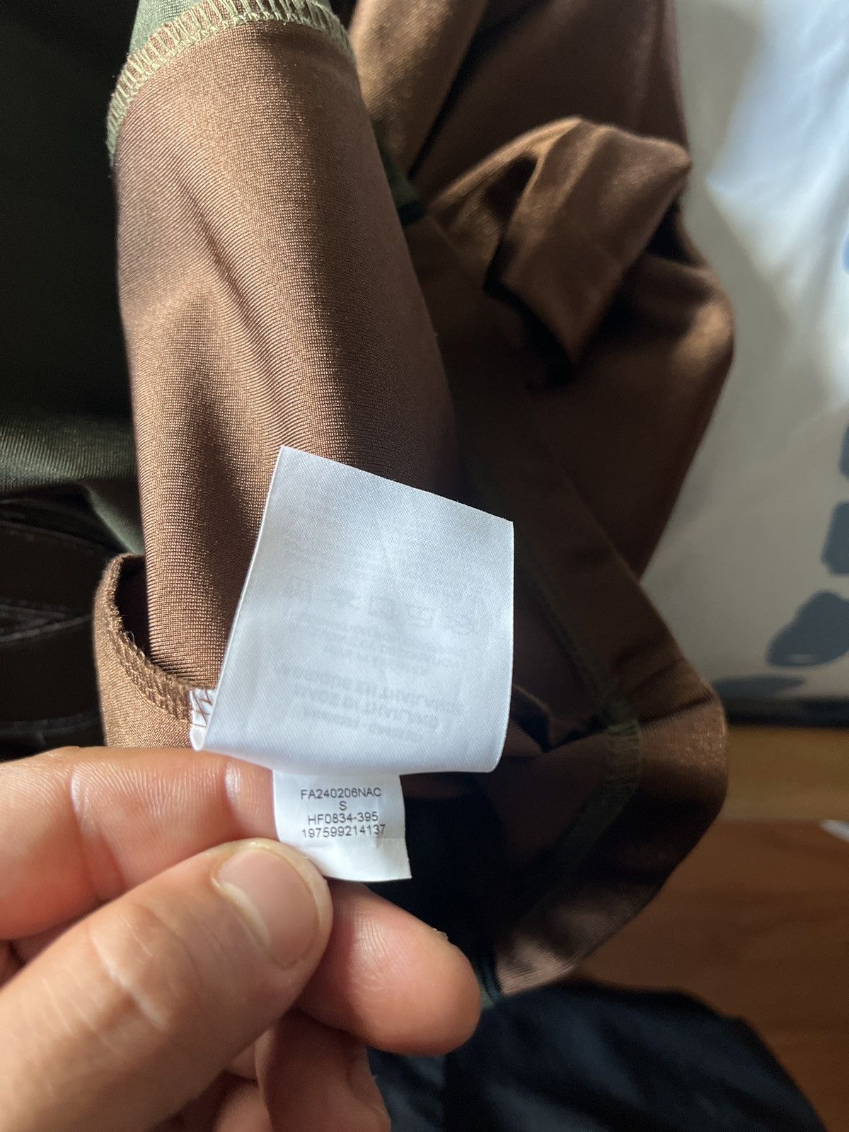 Supreme Supreme X Jordan Warm Up Jersey 'Olive' Size US S / EU 44-46 / 1 - 5 Thumbnail