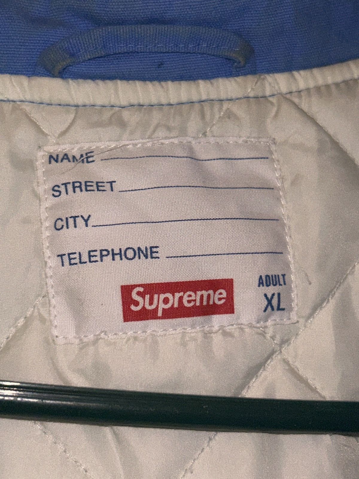 Supreme Twill Varsity Jacket