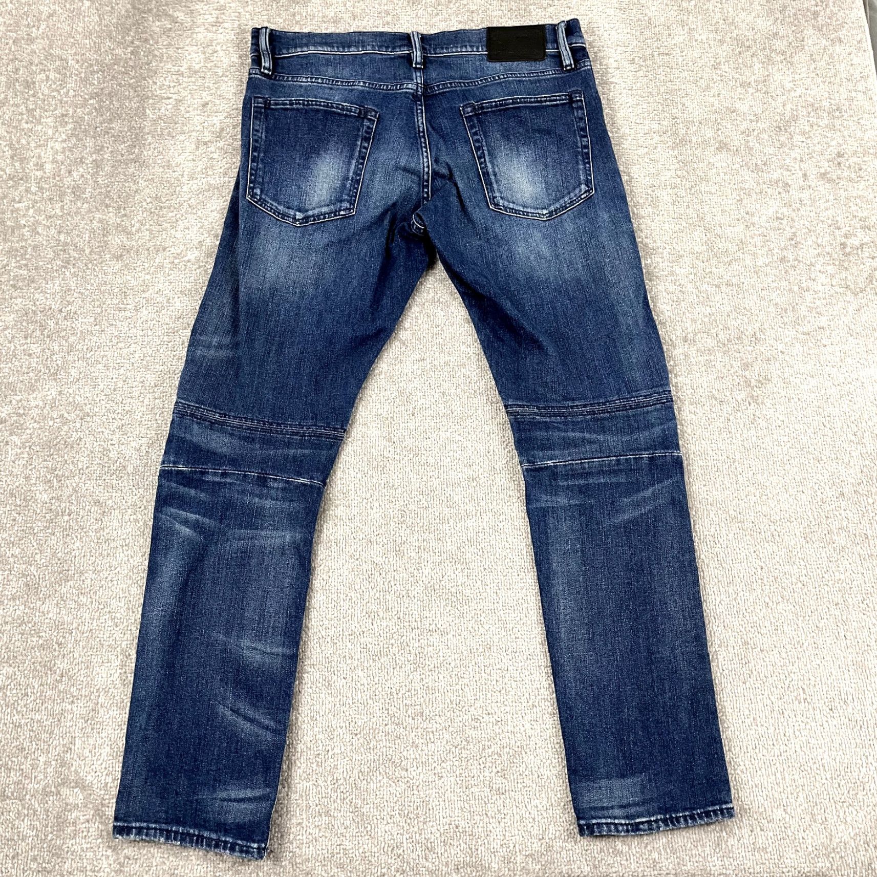 Polo Ralph Lauren VINTAGE Polo Ralph Lauren Jeans Men 32 x 30 Slim Fit Blue Denim 3D Knee Grunge Size US XS / EU 42 / 0 - 3 Thumbnail