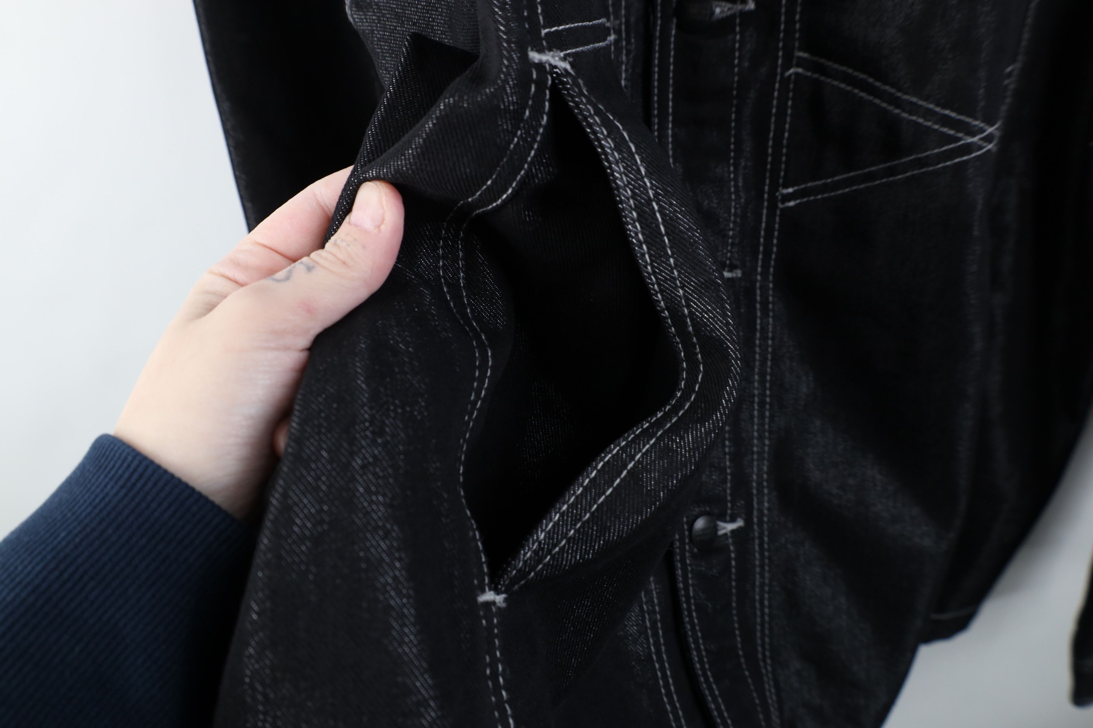 Marithe + Francois Girbaud Deadstock Vintage 90s Marithe Francois Girbaud Denim Jacket Size US XL / EU 56 / 4 - 9 Thumbnail